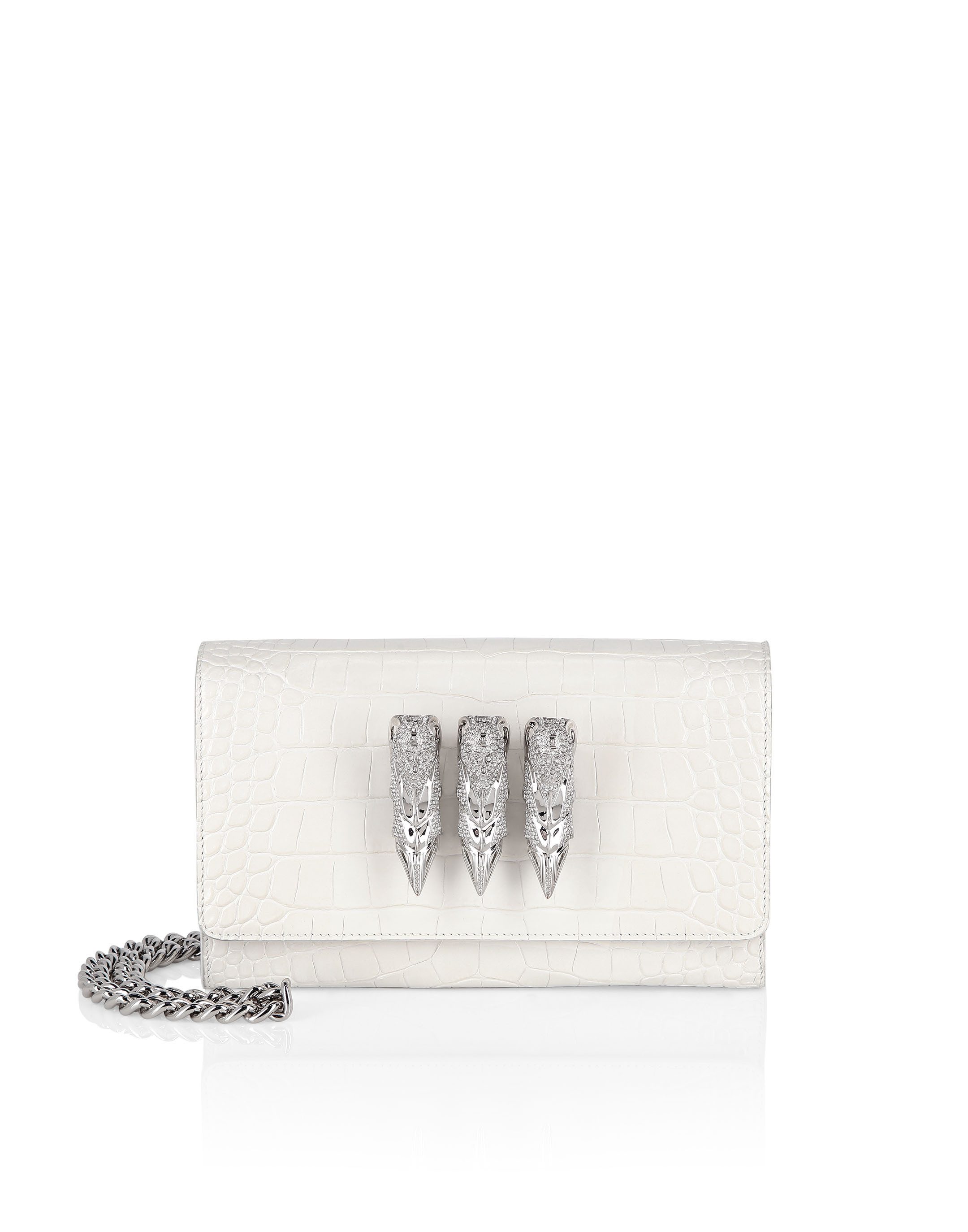 PHILIPP PLEIN Clutch Mit Schmucksteinen