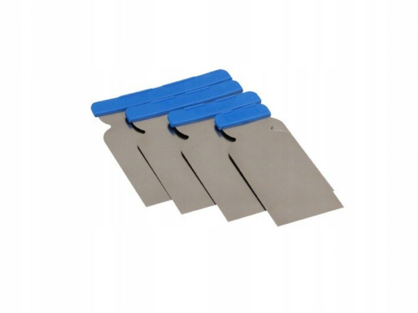 TRIZERATOP Malerspachtel Japanspachtelsatz - 4-teilig 50, 80, 100, 120 mm, Flächenspachtel (Japanisches Spachtelset aus Edelstahl, 4-teilig (50–120 mm), 4-St., Japanisches Spachtelset aus Edelstahl, 4-teilig (50–120 mm) Spachteln