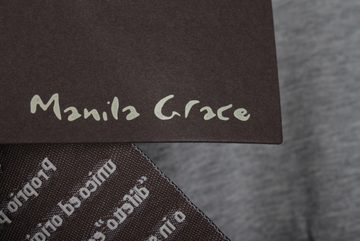 Manila Grace Shirttop Manila Grace J10575 Damen T-Shirt Gr. 1 Grau Neu