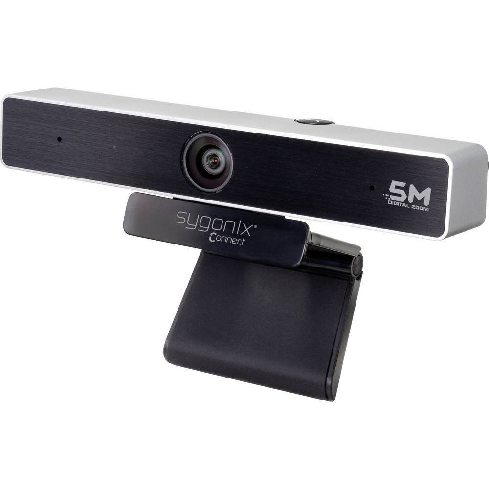 Sygonix Connect 2K (2592 x1944) Webcam mit Stereomikrofon SC-WC-300 Webcam (Klemm-Halterung)