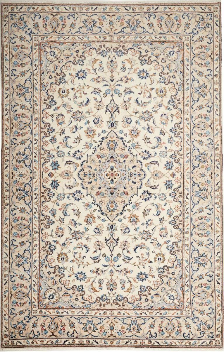 Orientteppich Keshan 192x300 Handgeknüpfter Orientteppich / Perserteppich, Nain Trading, rechteckig, Höhe: 12 mm