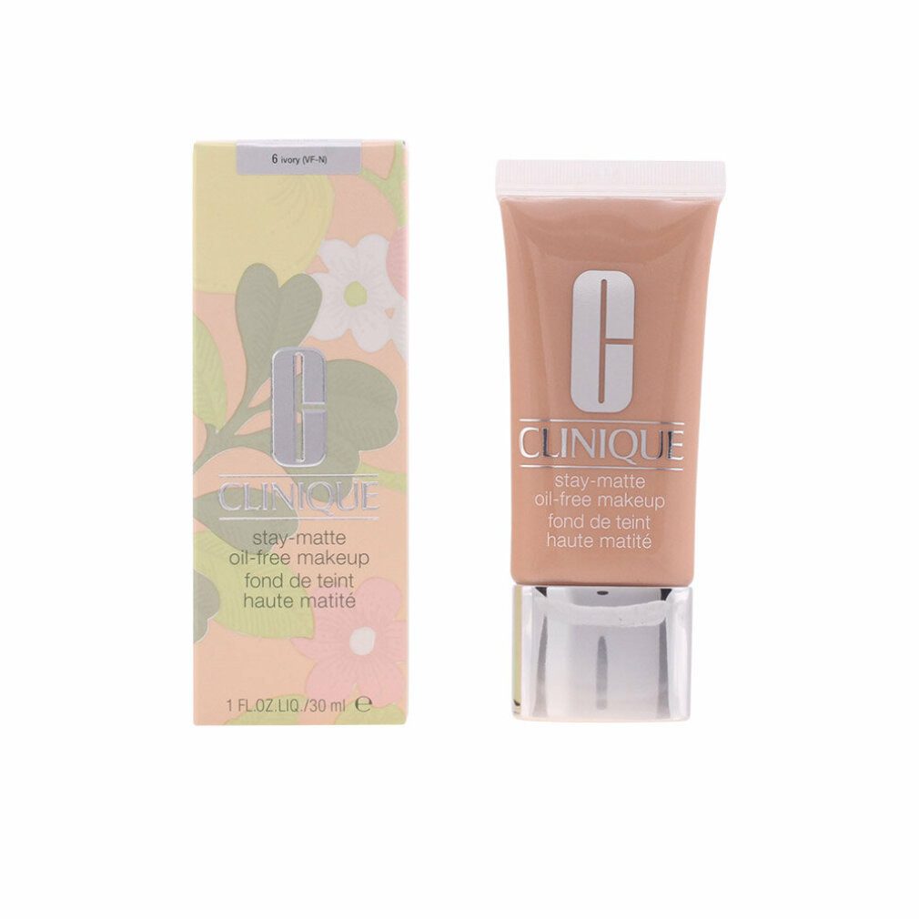 Foundation Stay-Matte Oil-Free Makeup 30ml - 6 Ivory