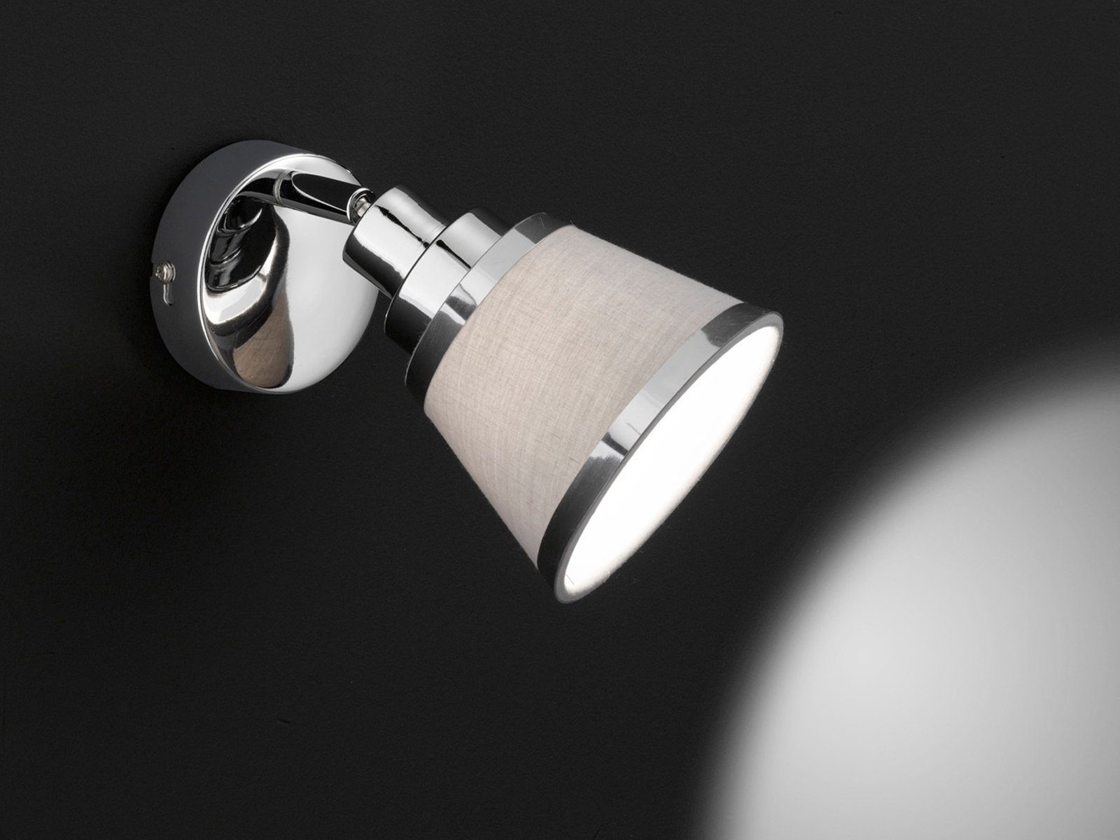 WOFI Wandstrahler, ohne Leuchtmittel, innen, Wandlampe Treppenhaus Leselamp günstig online kaufen