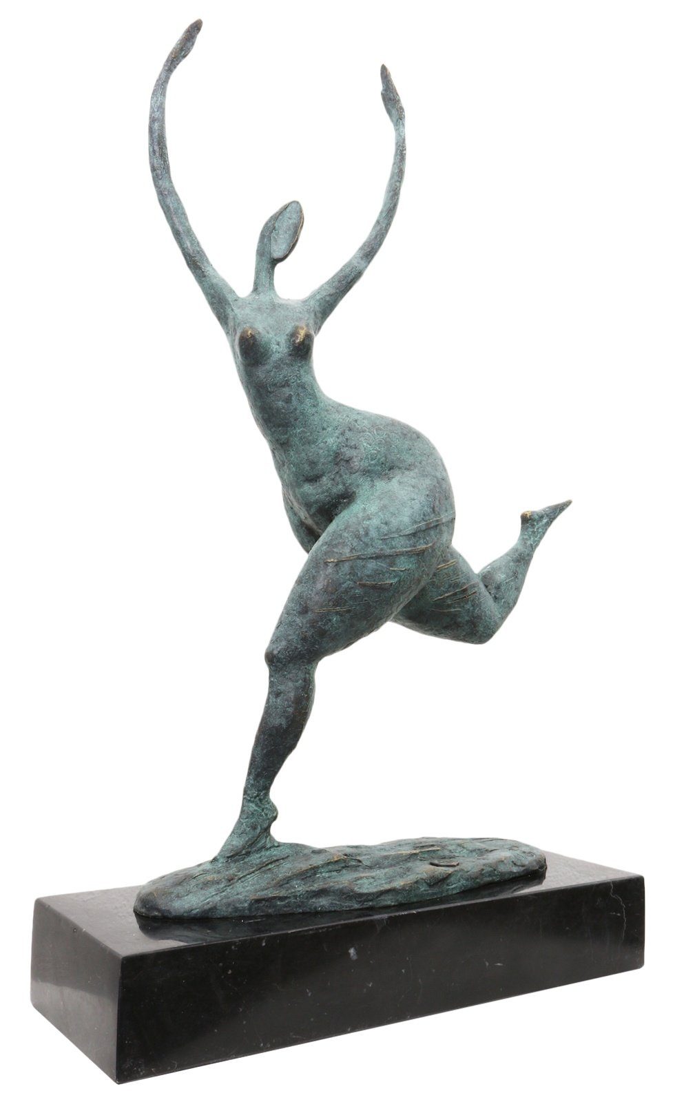 im Bronzeskulptur Figur Bronze Antik-Stil S Frau Aubaho erotisch Kunst Erotik Skulptur