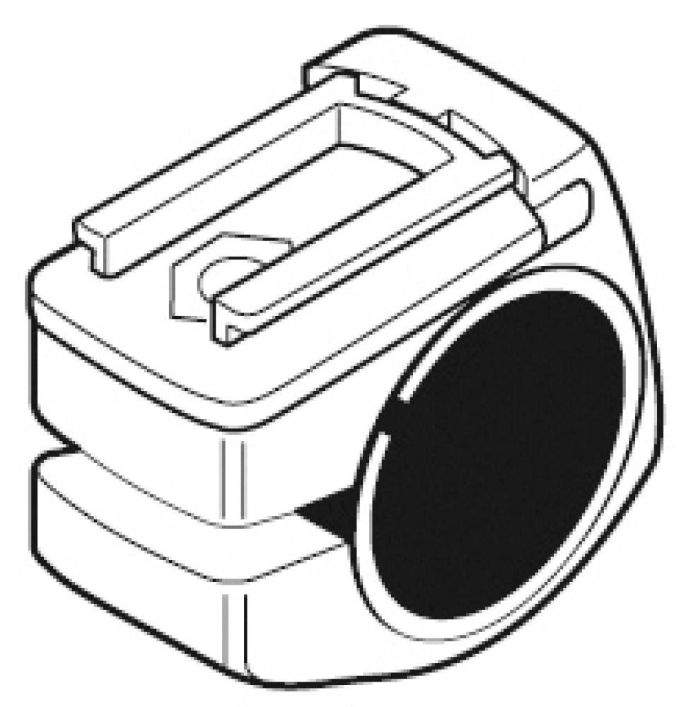 Cateye Fahrradbeleuchtung CATEYE Halterung H-24 24 - flexible Scheinwerferhalterung ohne Werkzeu
