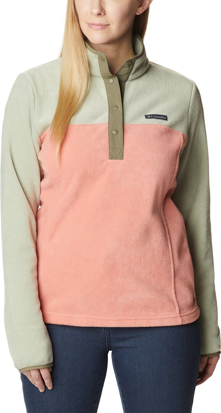 Faded Snap Columbia Pullover 852 1/2 Peach, Strickjacke Stone Safari, Springs Benton Gree