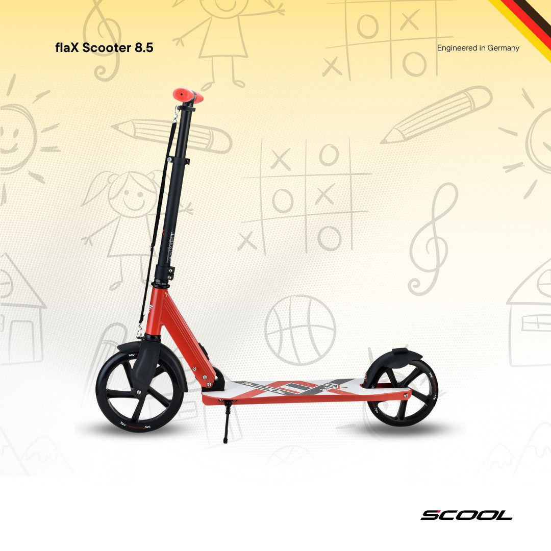 S’COOL Cityroller flaX - City Roller, Klappbar und Höhenverstellbar