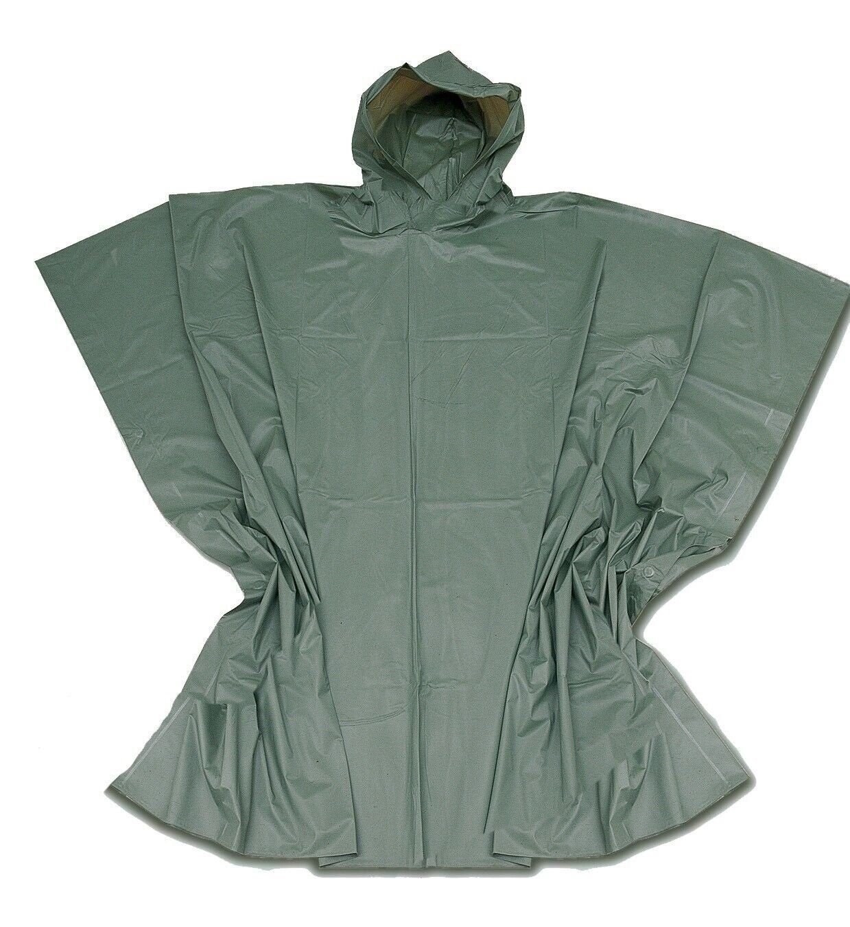 Behr Regenponcho Regenschutz Regenponcho Regenjacke Angeln, Wandern, Outdoor mit Kapuze