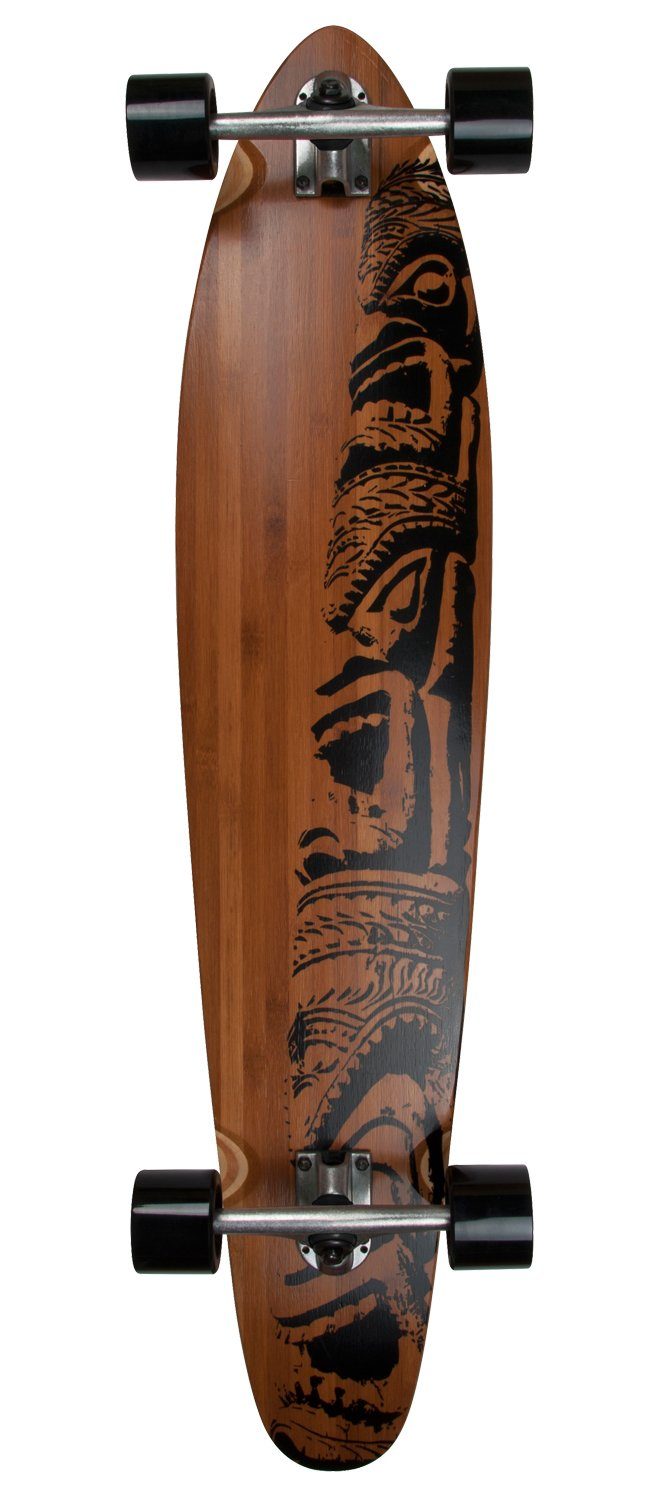 JUCKER HAWAII Longboard MAKAHA, Cruiser cm, 107 Mit Deck Bambus Longboard einzigartigem