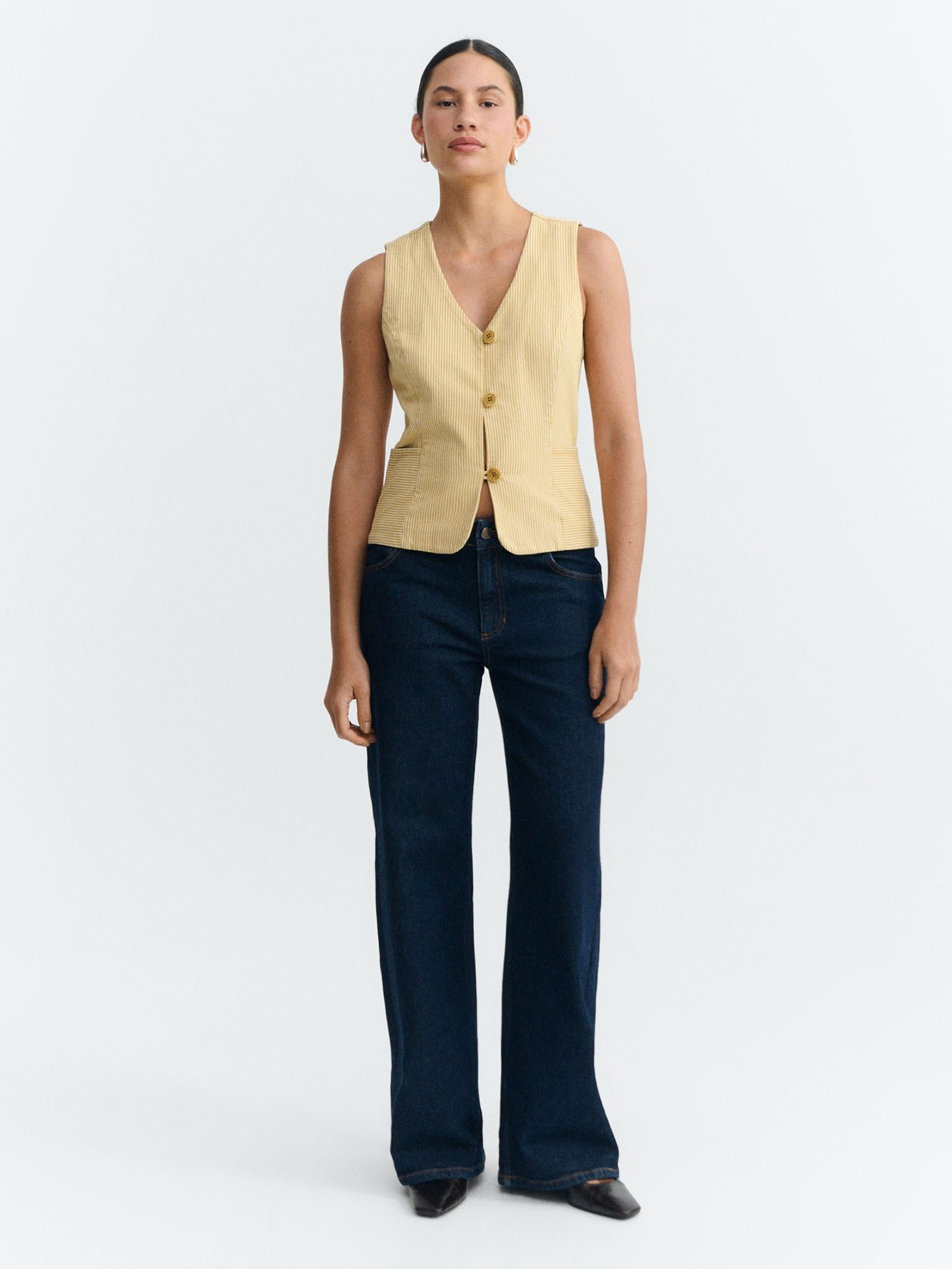 Thinking Mu Shirtweste Alisa Top