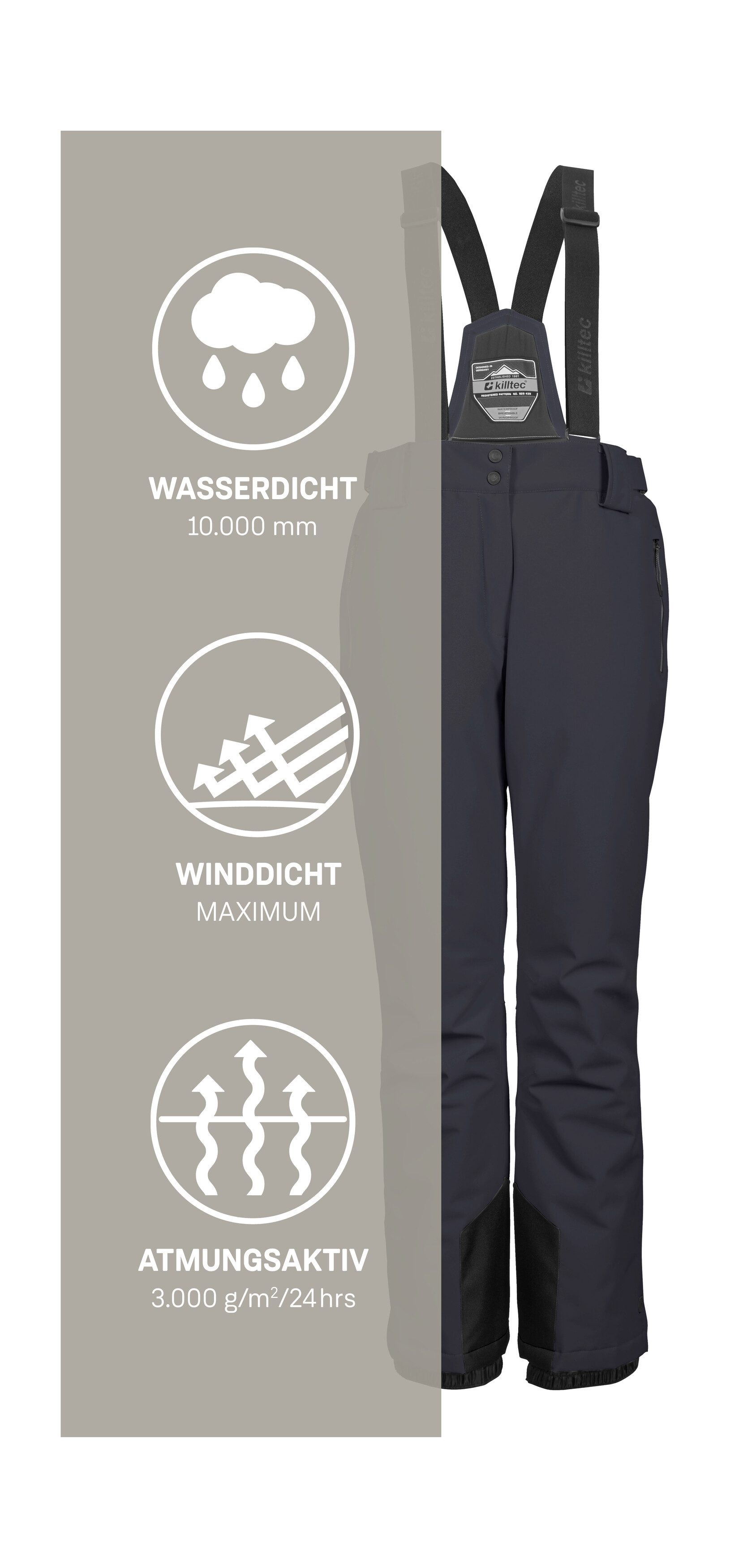 Skihose KSW 249 WMN SKI PNTS