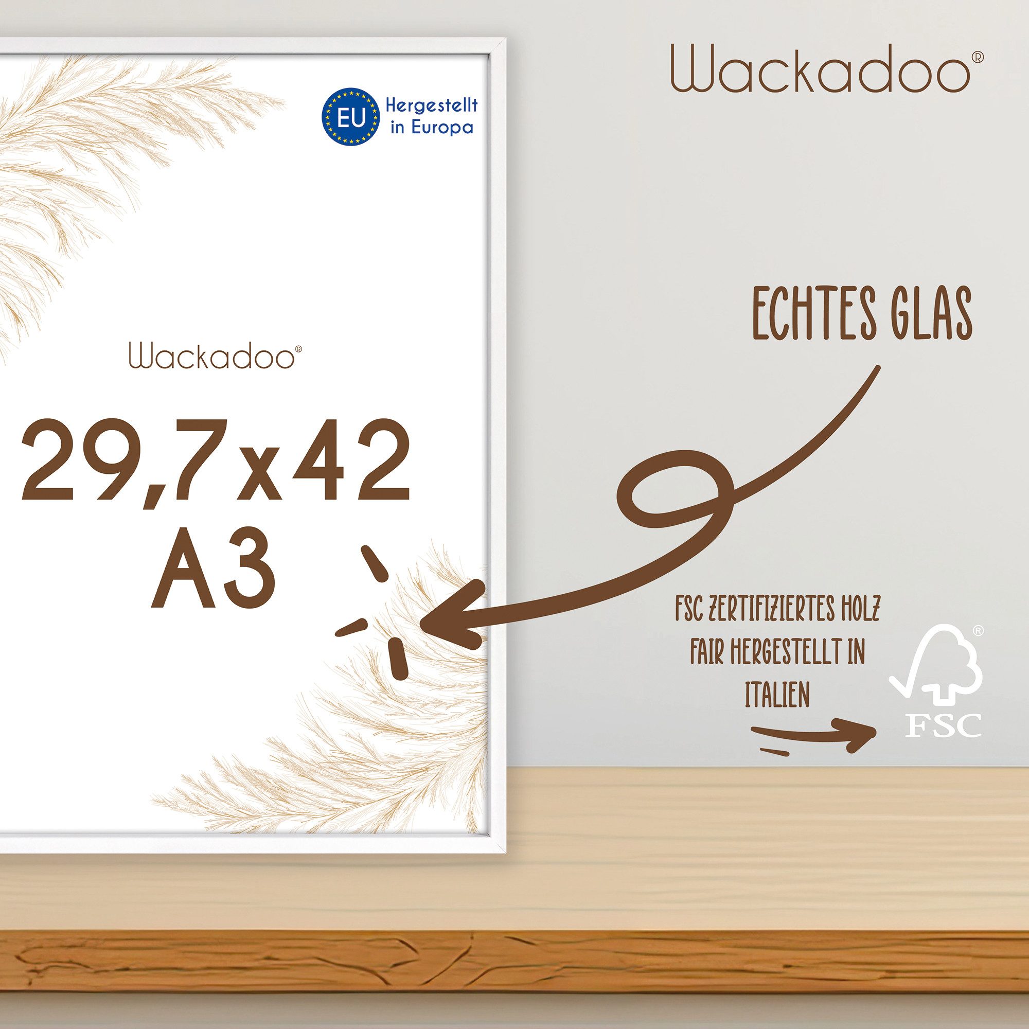 Wackadoo Living Bilderrahmen AMALFI aus italienischem günstig online kaufen