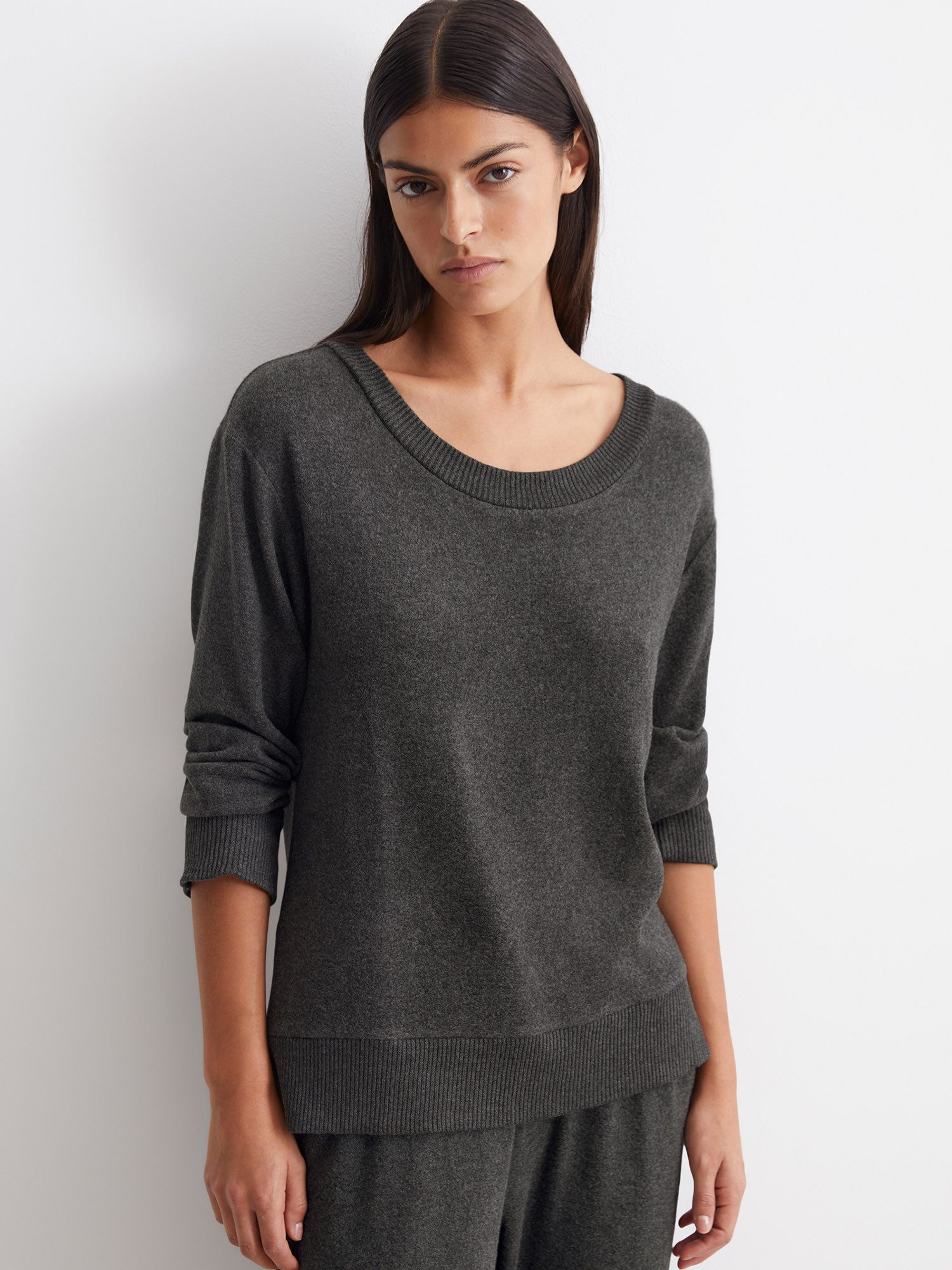 Marc O'Polo Sleepshirt Soft Knit schlafshirt schlafmode Pyjama günstig online kaufen