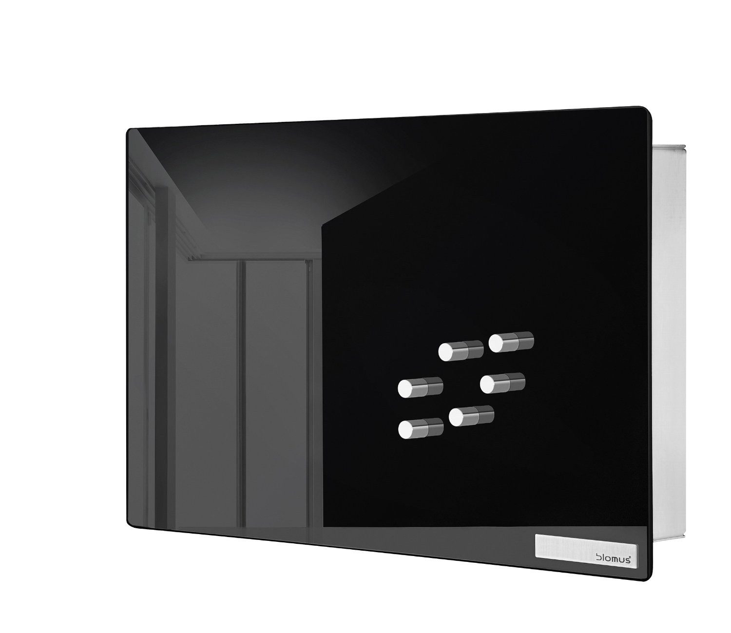 blomus Schlüsselkasten Blomus VELIO 65364 Schlüsselkasten Glasmagnettafel B 30 cm H 20 cm