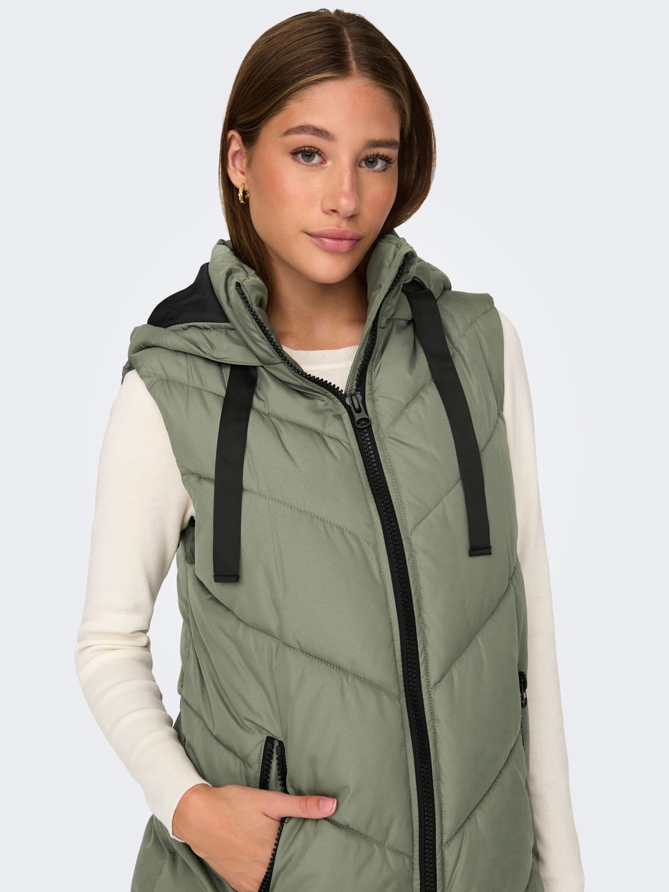 JDY Steppweste (1-tlg) Plain/ohne Details günstig online kaufen