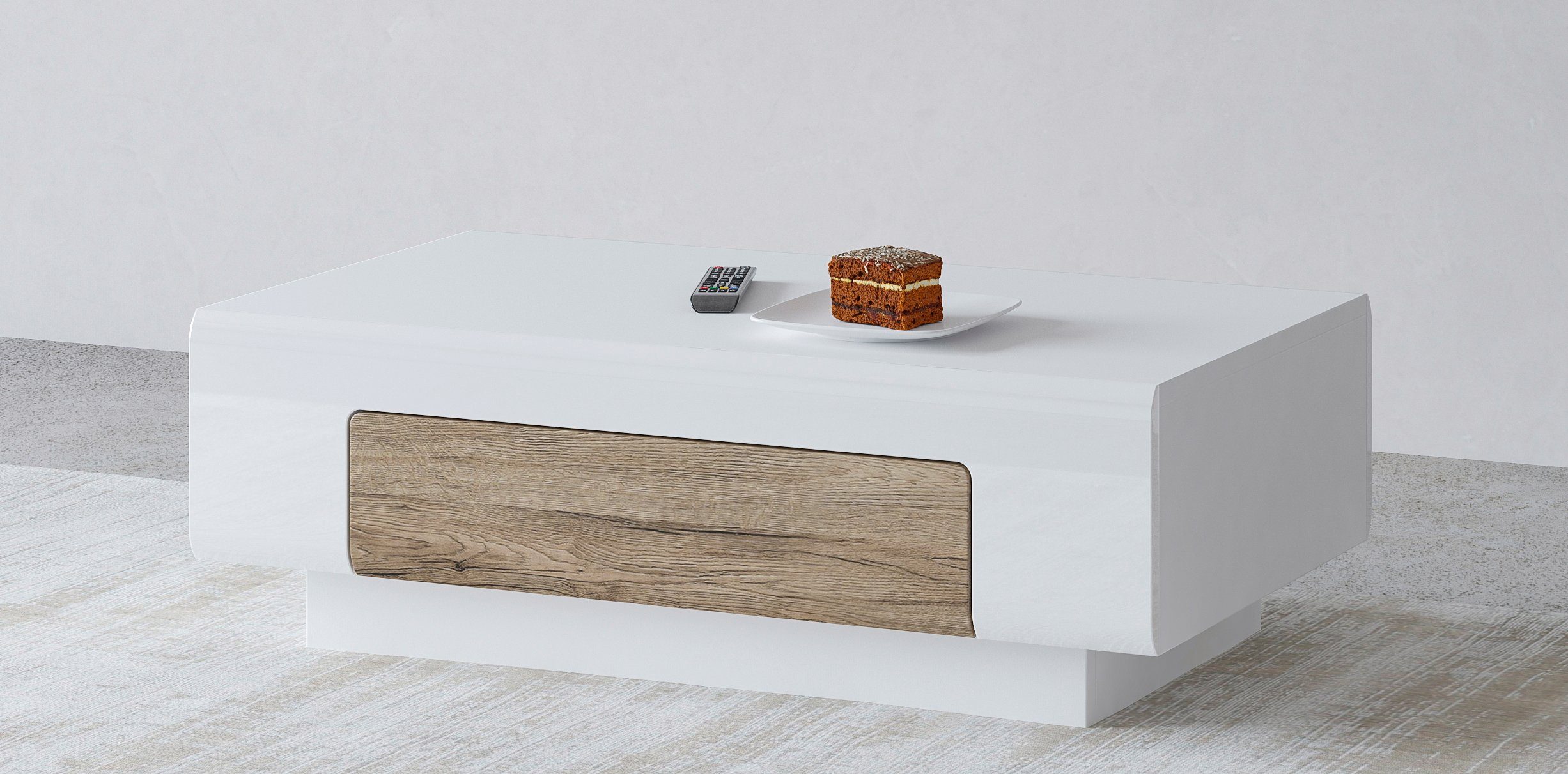 INOSIGN Couchtisch Toledo,Breite 110cm eleganter Sofatisch mit Hochglanzele günstig online kaufen