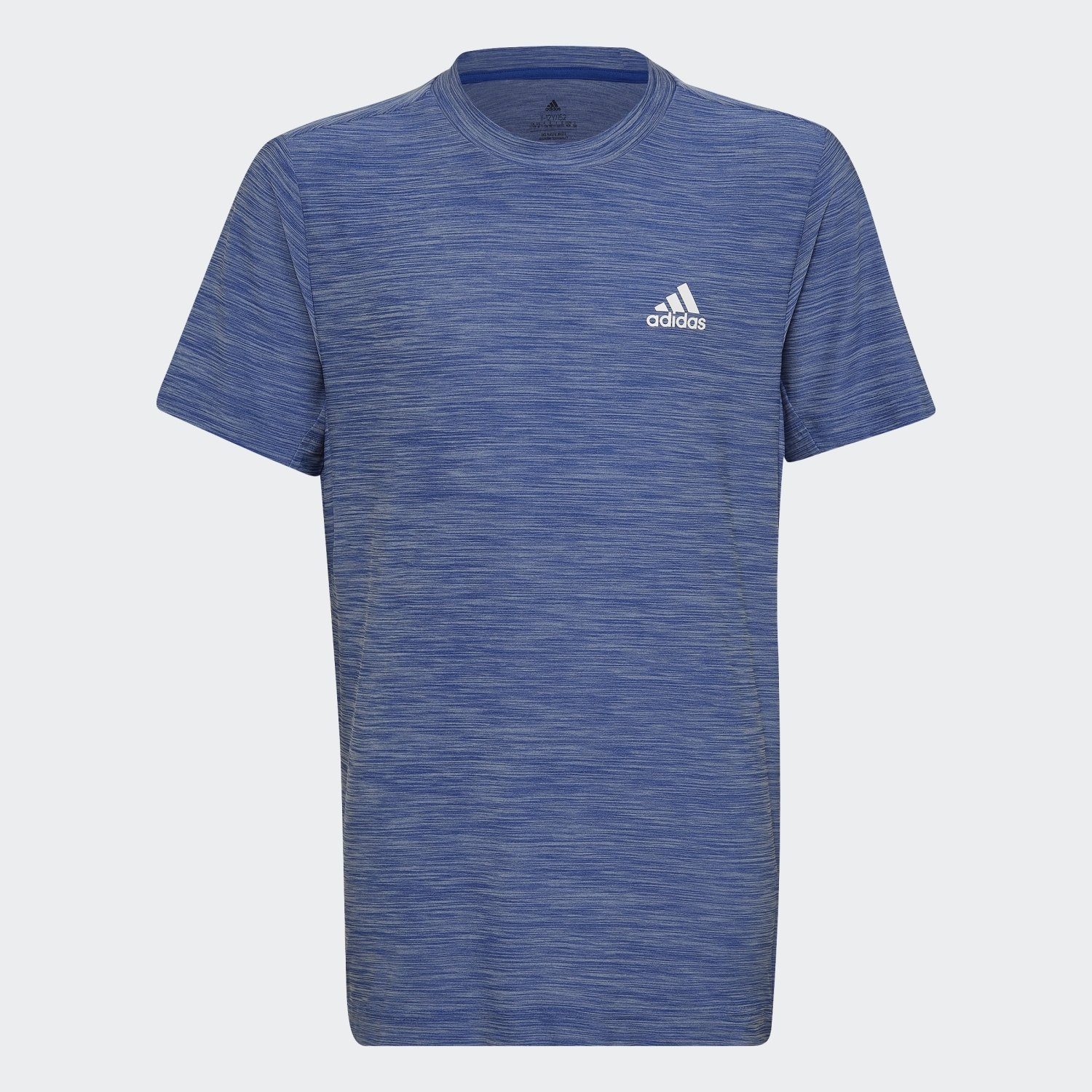 adidas Fitness Trainingsshirt Sportswear HEATHER blau Kinder TEE T-Shirt