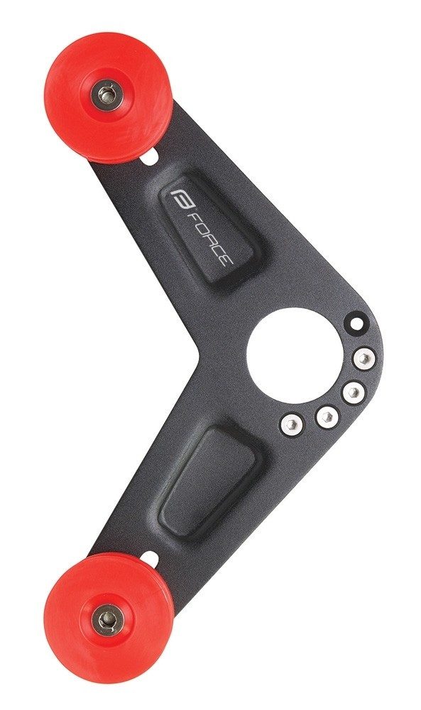 FORCE Велосипедные цепи chain guard FORCE with 2 pulleys Al. black