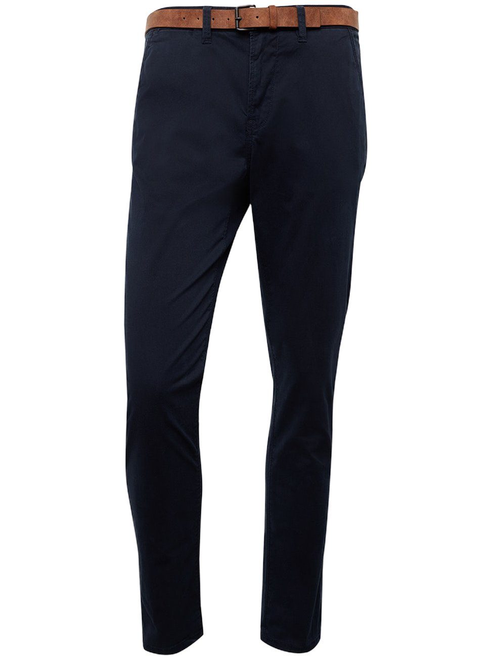 TOM TAILOR Denim Chinohose, (mit Gürtel), leicht vorgewaschen günstig online kaufen
