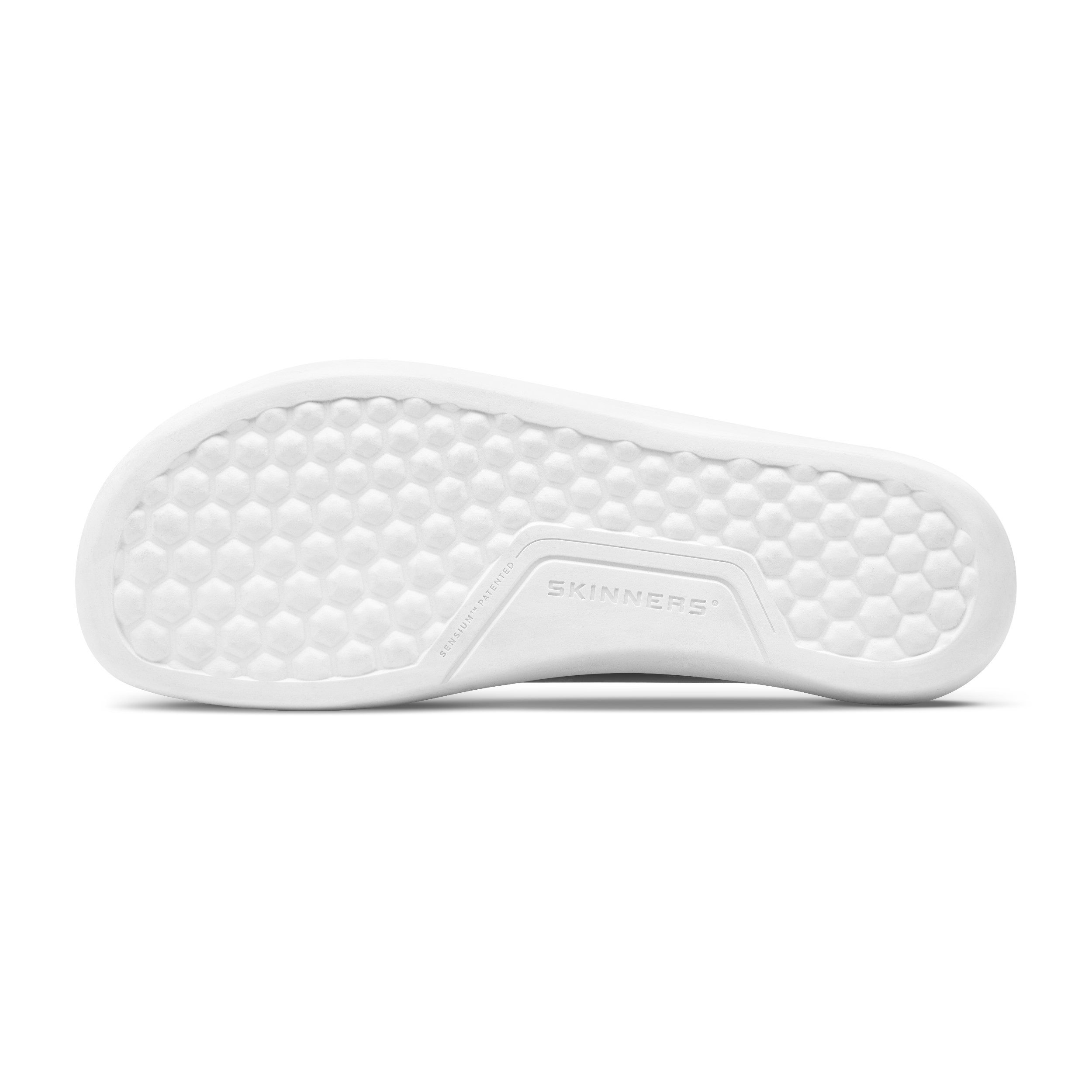 Skinners Walker (Premium-Leder, breite Zehenbox) pink/weiss Damen Sneaker