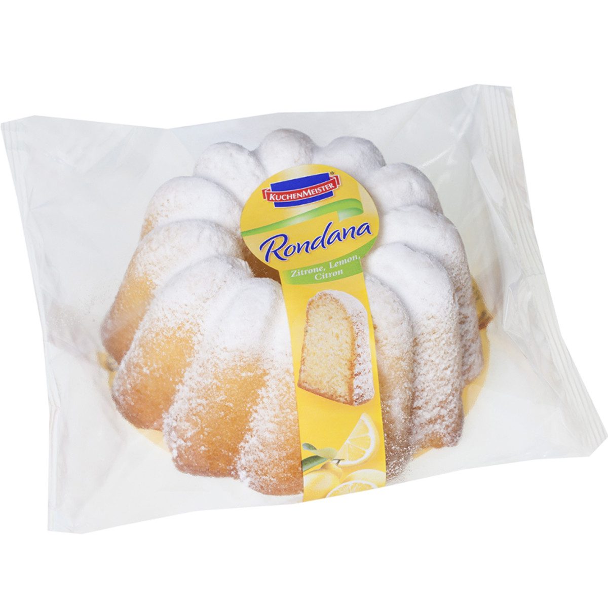 KuchenMeister Kuchen, KuchenMeister Rondana Zitrone Mini Gugelhupf mit Puderzucker 250g