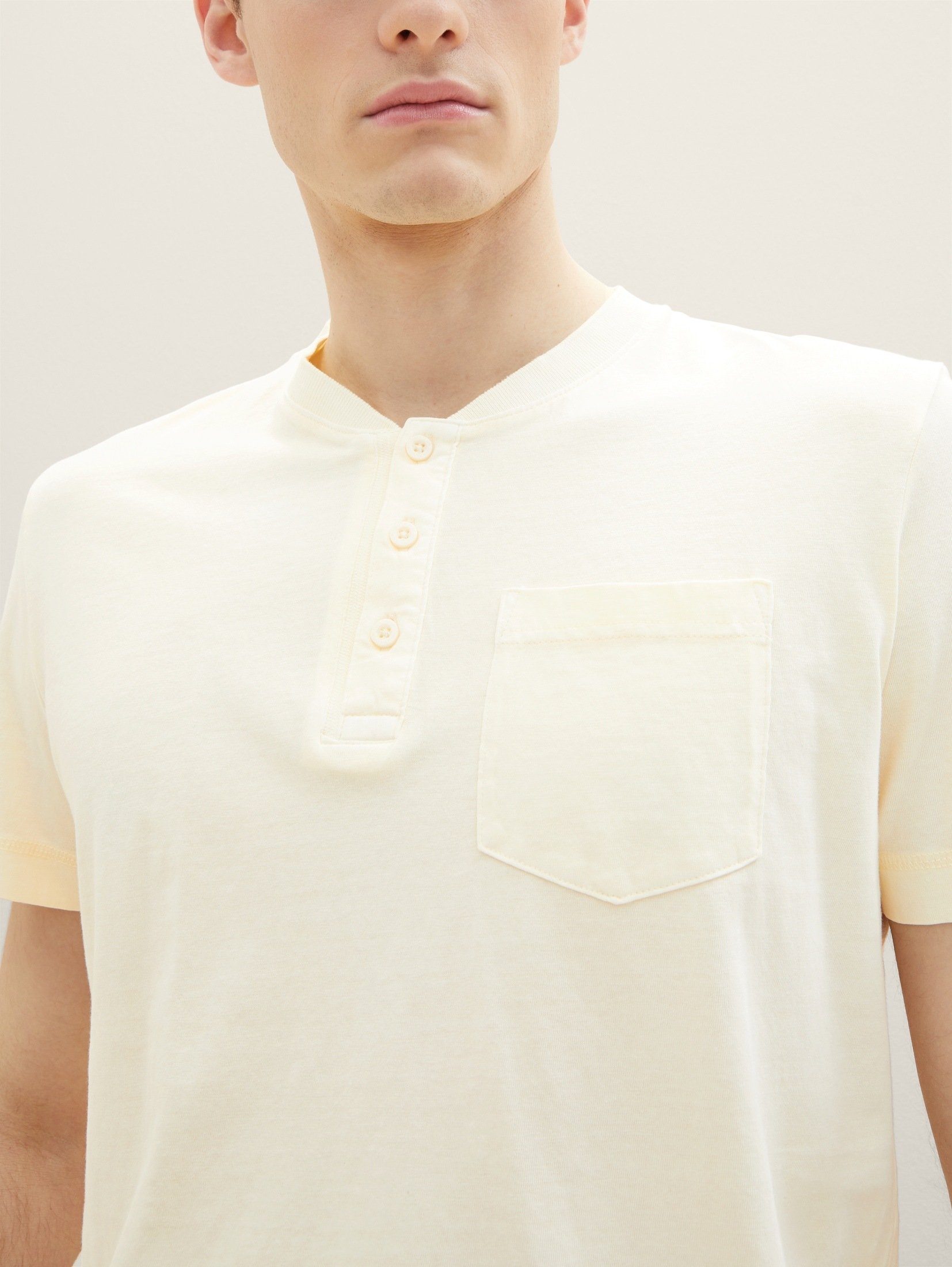 Waschung TAILOR T-Shirt vintage starker TOM mit beige T-Shirt