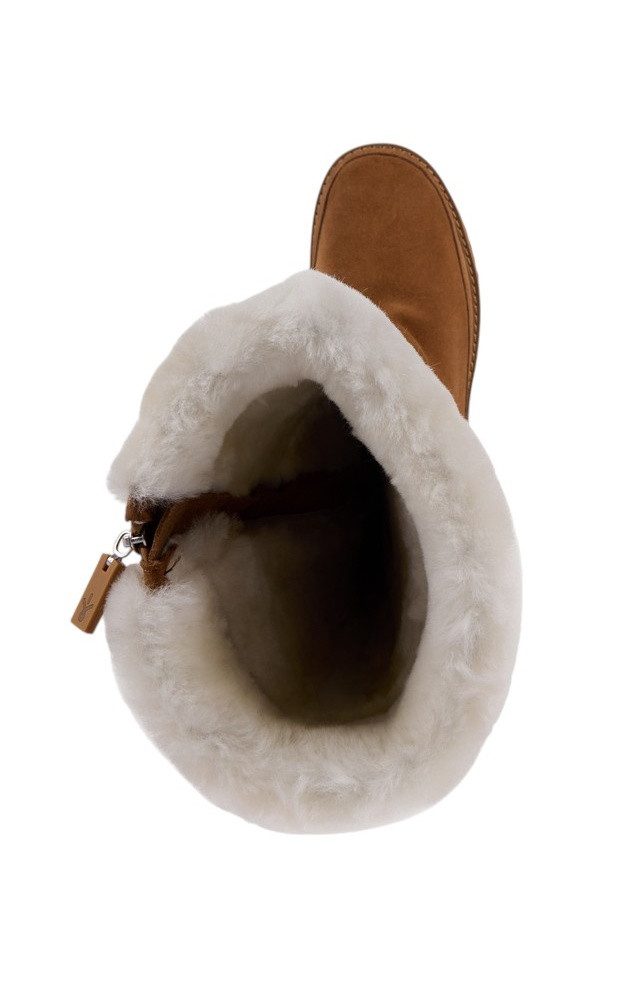 Emu Australia Georgi (Veloursleder, wasserdicht) kastanienbraun Damen Winterstiefel