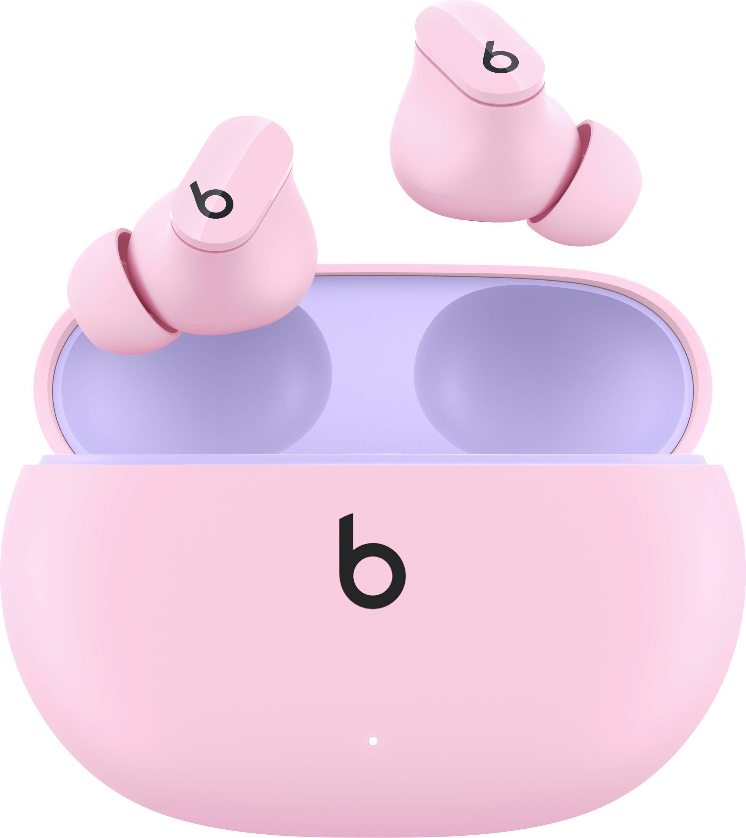 großer Verkauf Beats by Dr. Beats kompatibel Geräuschunterdrückung) mit Steuerung Noise Kabellose für integrierte Bluetooth, - und pink (Active (ANC), In-Ear-Kopfhörer Buds Dre Studio mit Musik, Anrufe sunset Siri, Cancelling Siri, Transparenzmodus