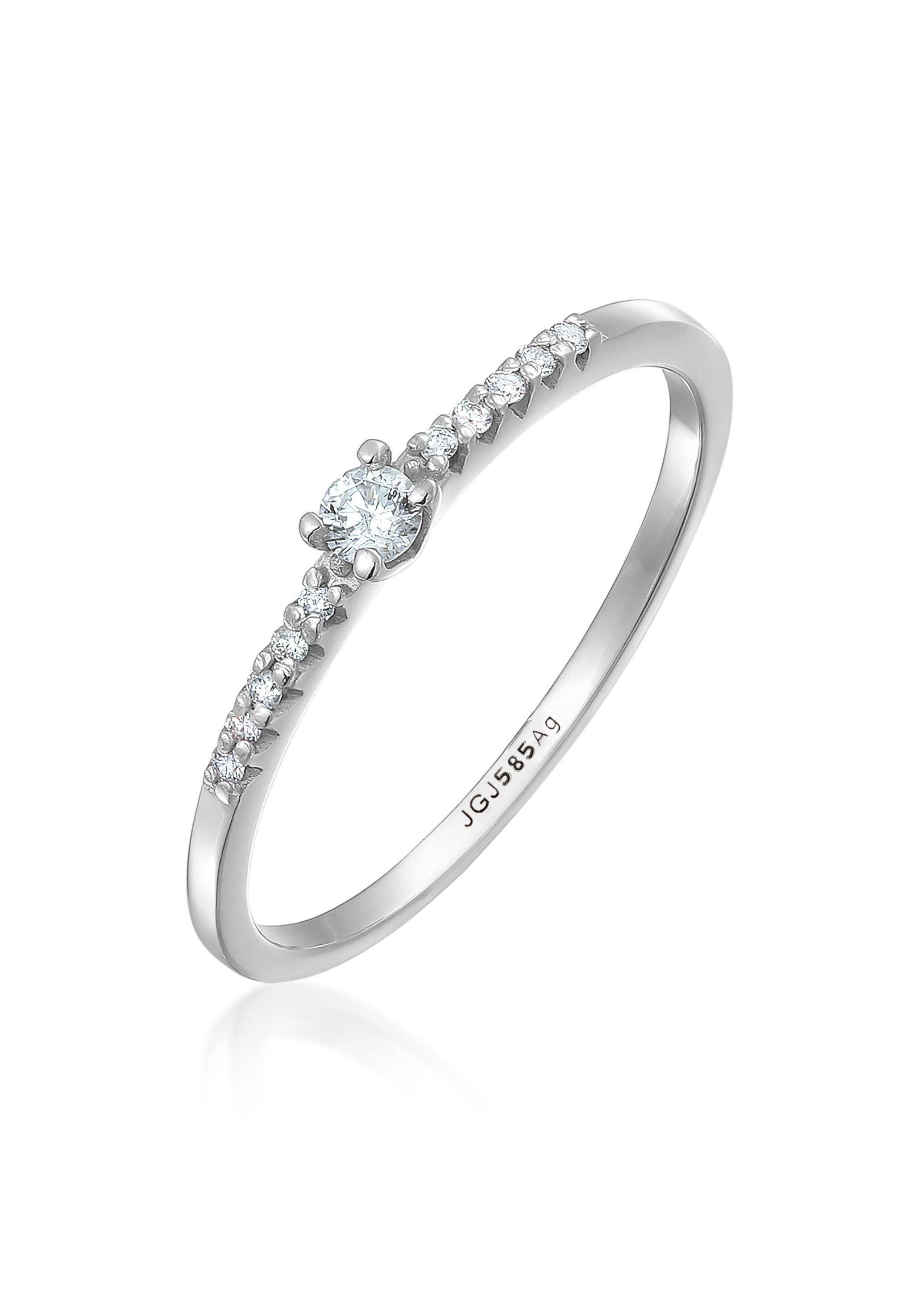 Elli DIAMONDS Verlobungsring Diamant Verlobung Hochzeit günstig online kaufen