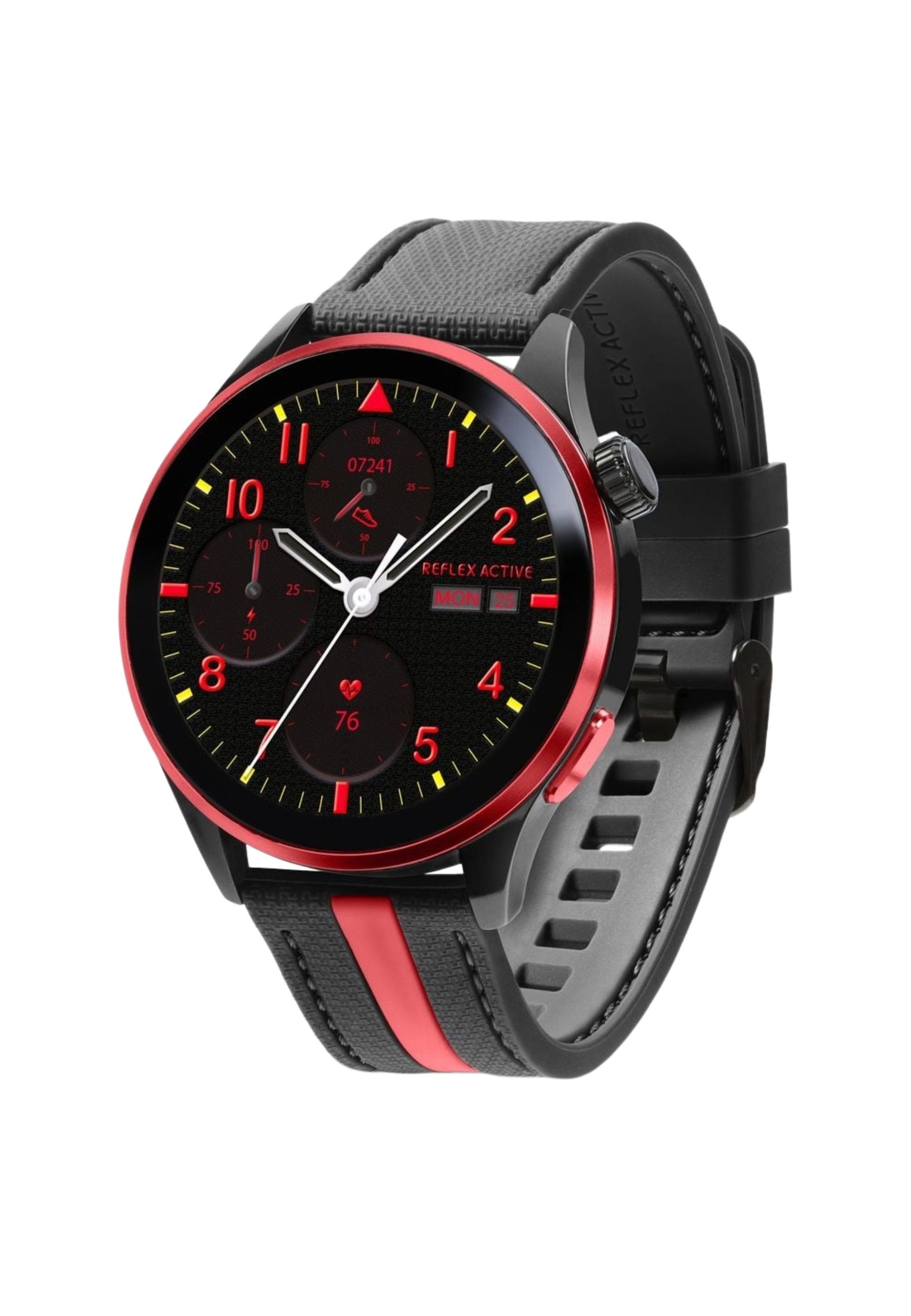 REFLEX ACTIVE Reflex Active Serie 54 AMOLED GPS Smart-Calling-Uhr Smartwatch Set