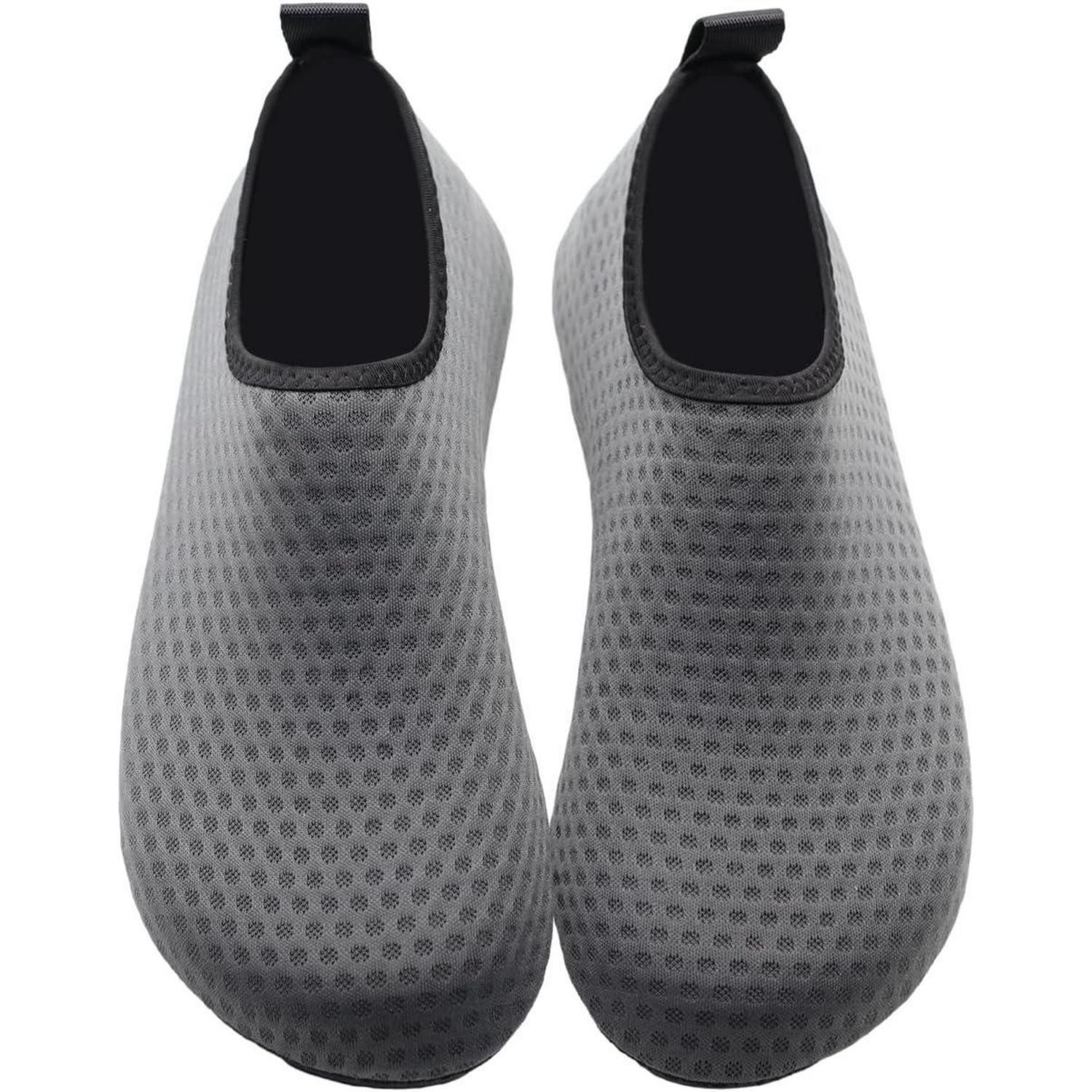 LuxusKollektion Wasserschuhe Herren Damen Aquaschuhe Badeschuhe 38 39 EU 21 Punkt Grau Wasserschuh