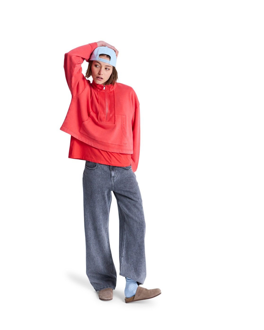 Roxy Loose-fit-Jeans Dawn Patrol Mid Lava