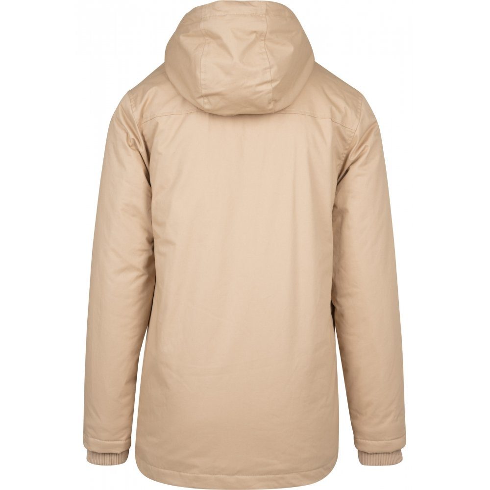 URBAN CLASSICS Parka Heavy Cotton Parka - beige - XL mit Kapuze