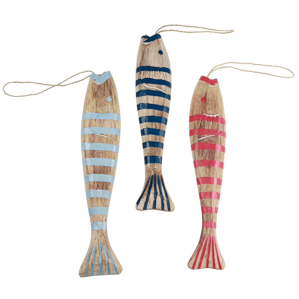 Viana Dekofigur Maritime Holzfische Deko Set, günstig online kaufen