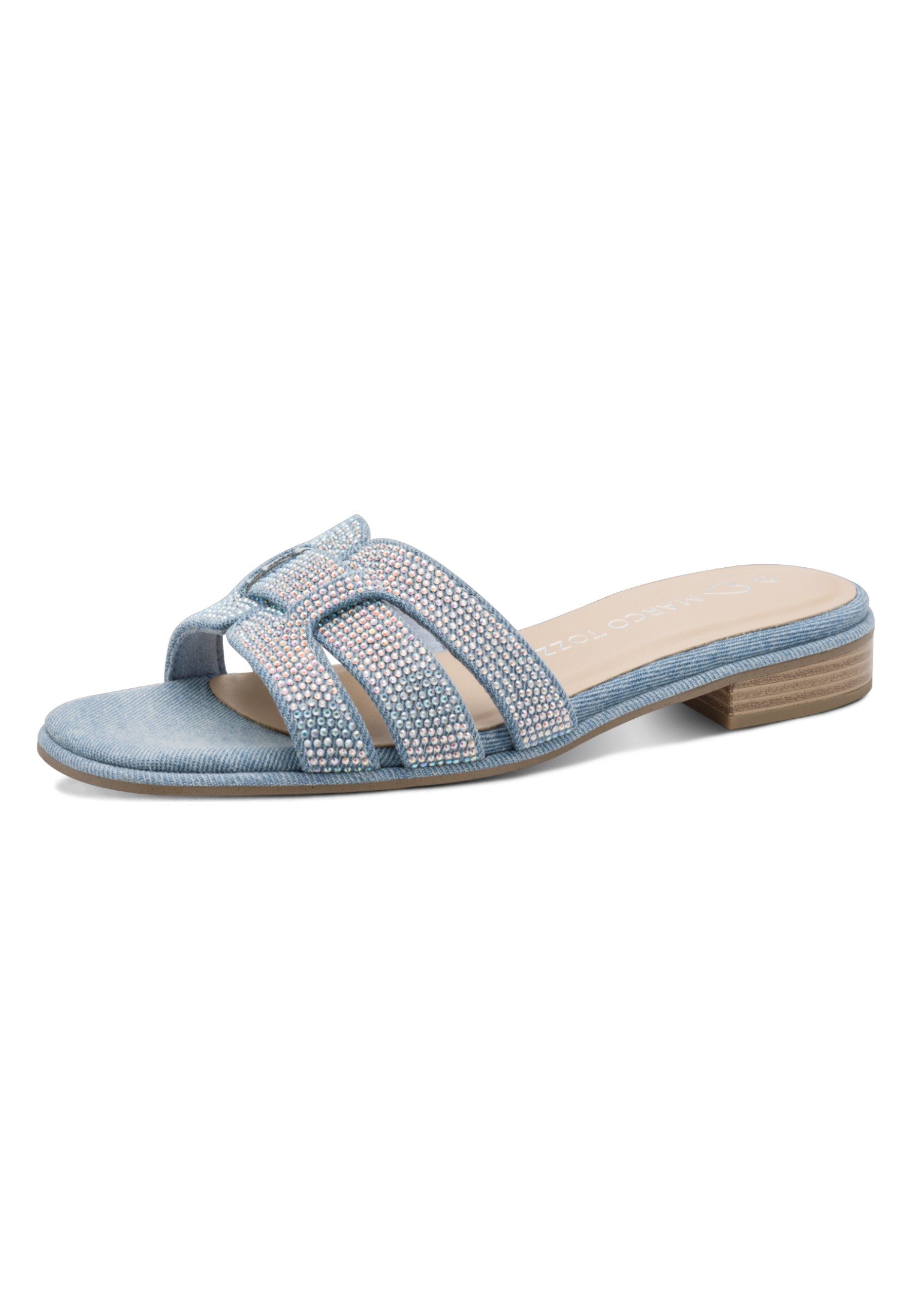 MARCO TOZZI 2-27154-46 867 LT. Blue Jeans Sandale