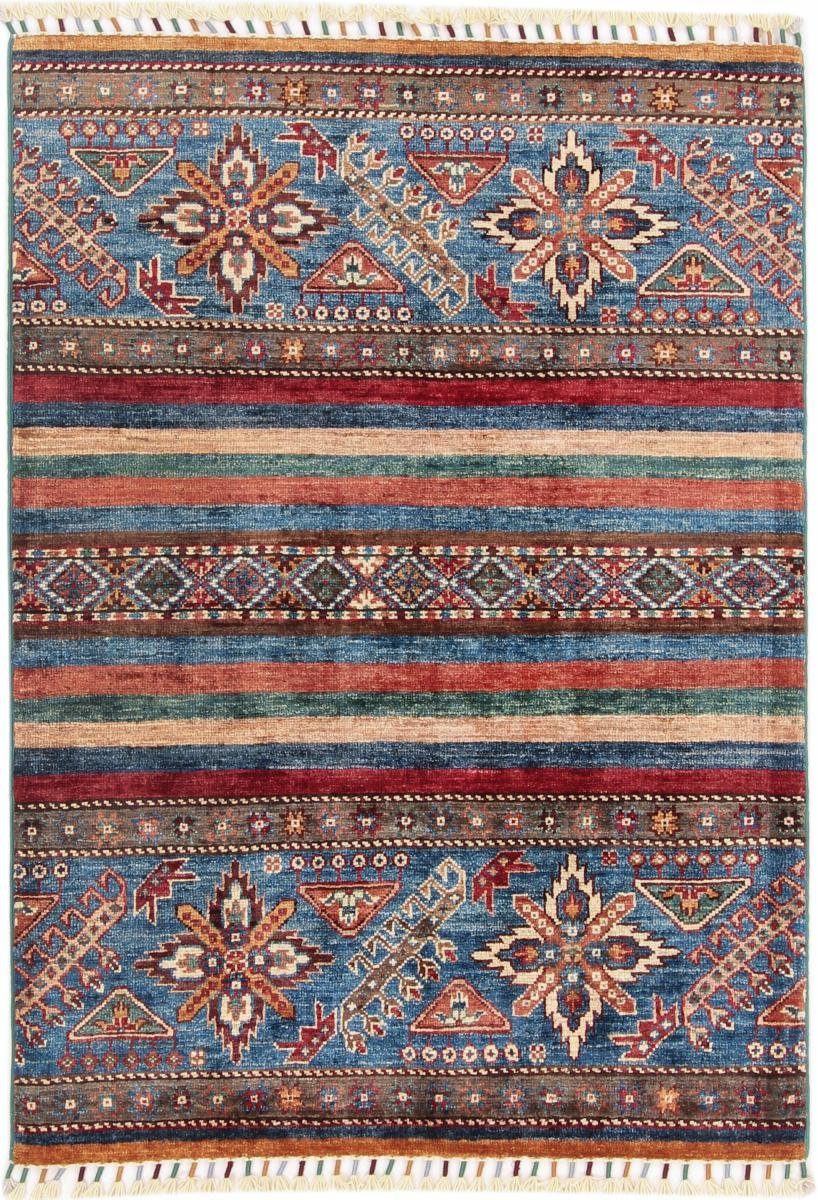 Orientteppich Arijana Shaal 87x124 Handgeknüpfter Orientteppich, Nain Trading, rechteckig, Höhe: 5 mm