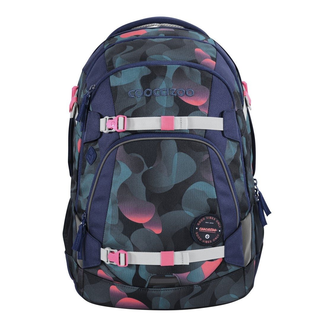 coocazoo Schulranzen Schulrucksack-Set MATE, Mäppchen Geldbörse (3-tlg)
