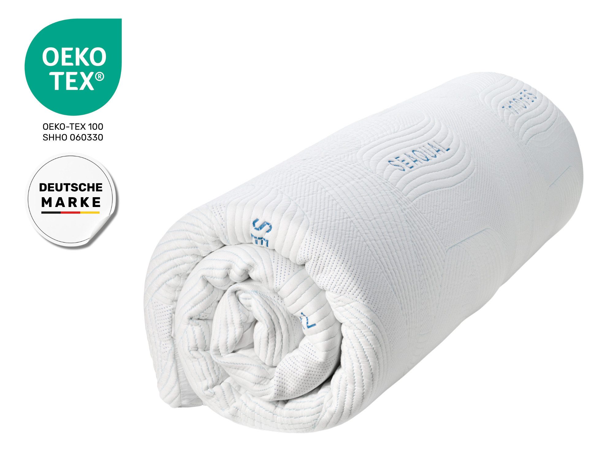 Dailydream, Topper, Edition Clean Ocean, Viscoschaum, Memory Foam, rutschfest, H1/2, (Ocean Clean Edition), Clean-Ocean: angenehmer …