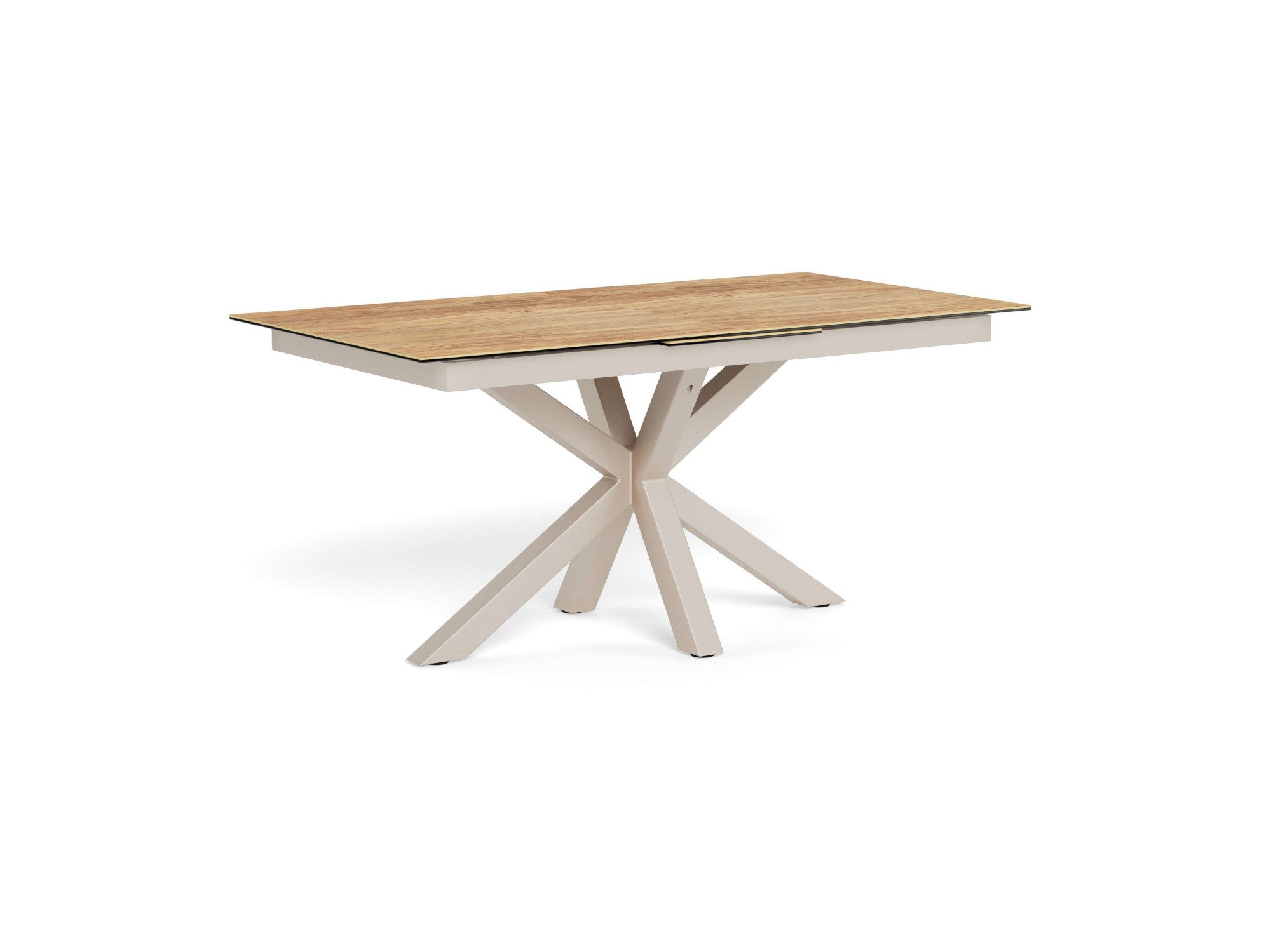 ACTONA GROUP Esstisch Heaven,Tischplatte aus Keramik, ausziehbar - robust & pflegeleicht, Kratzfest, wasserabweisend, Sitzplatz für 4-8 Personen, B: 168/210 cm