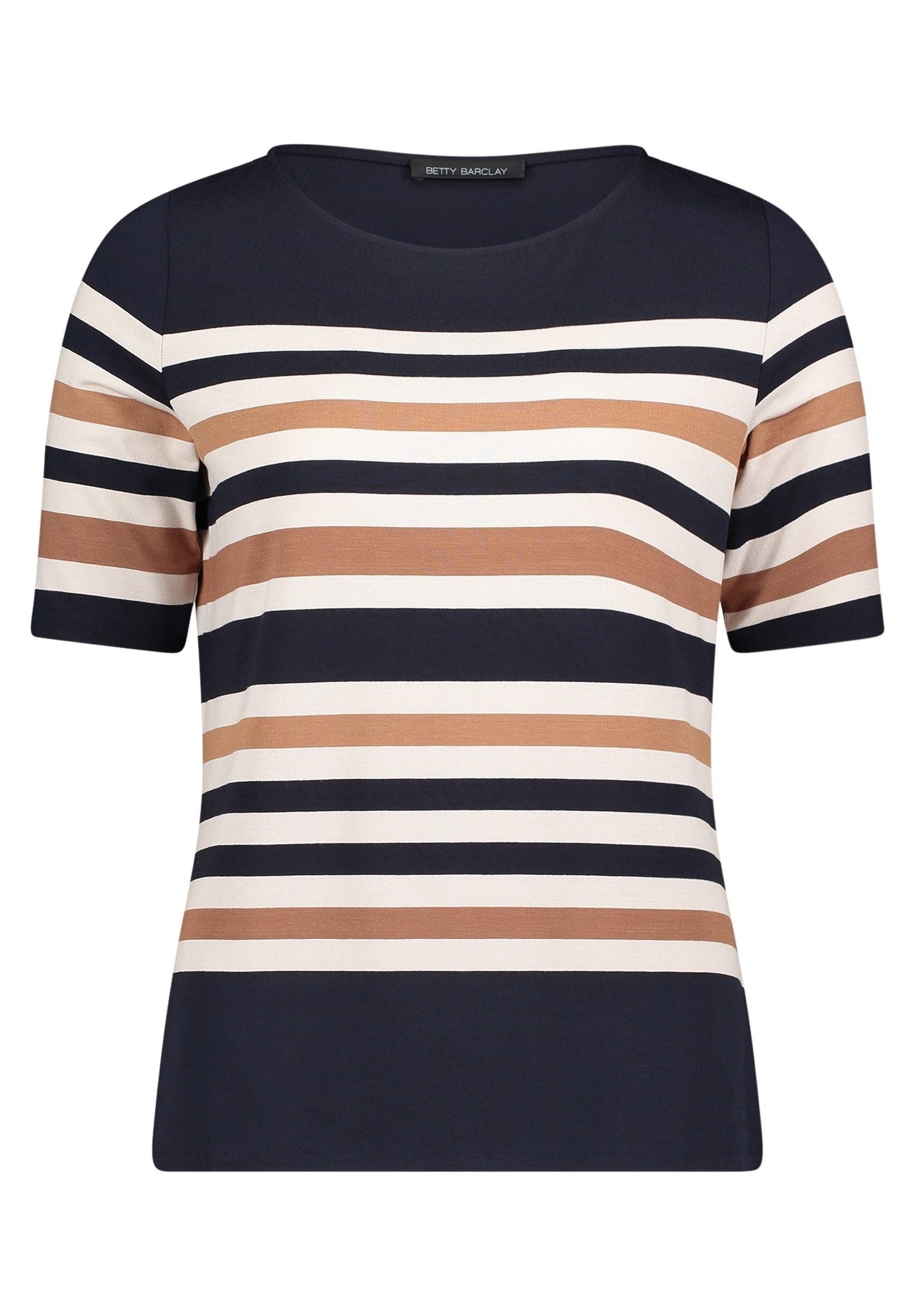 3/4-Arm-Shirt Damen mit U-Boot-Ausschnitt