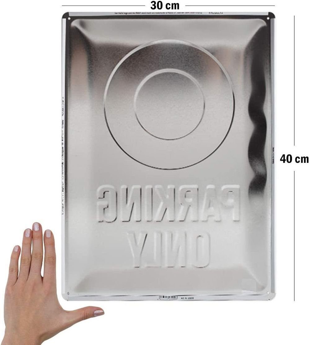 Nostalgic-Art Metallschild Blechschild 30 x 40 cm - BMW - BMW Parking Only günstig online kaufen