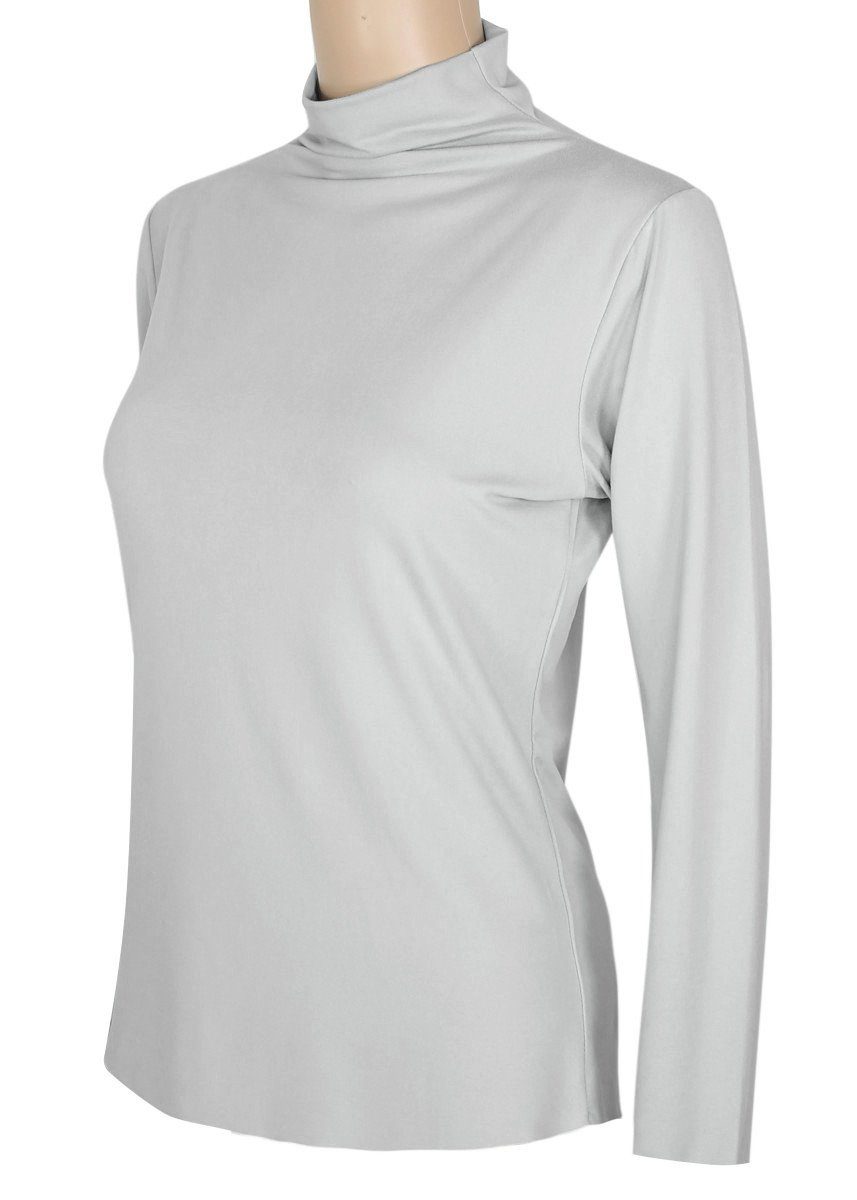 Rollkragenshirt Damen Thermo Langarm – Slim Fit, Aus Polyester, Wärmend, Als Unterhemd Oder Oberteil