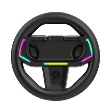 Stealth Joy-Con Racing Wheel Lenkrad mit LED Beleuchtung Lenkrad