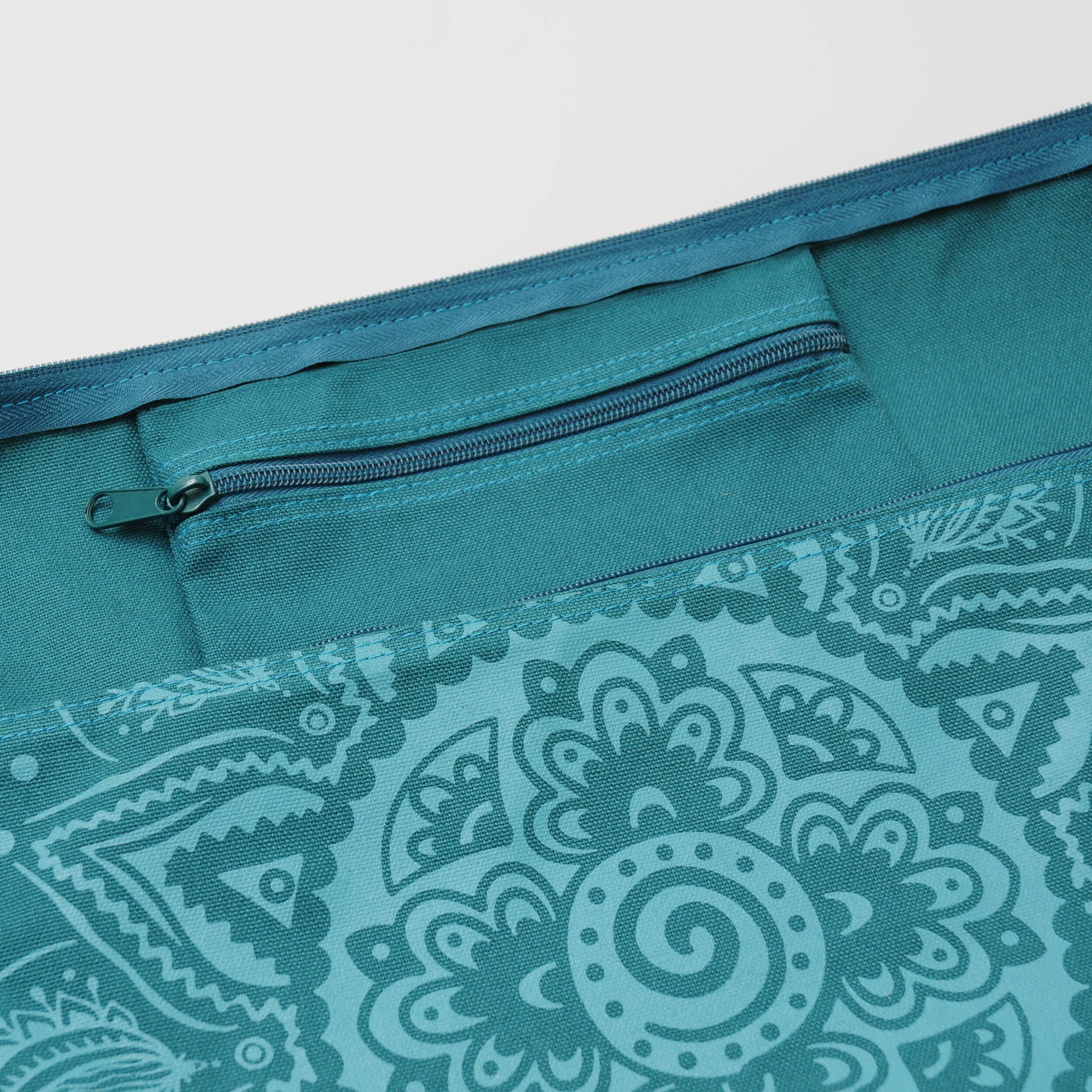 Yogistar Yogatasche Yogatasche yogibag® basic - zip - cotton - art collection - 86 cm - sp (Standard, 1-tlg., Standard), Yogibag Basic Baumwolle, Reißverschluss, für Studio Extra Wide Matte