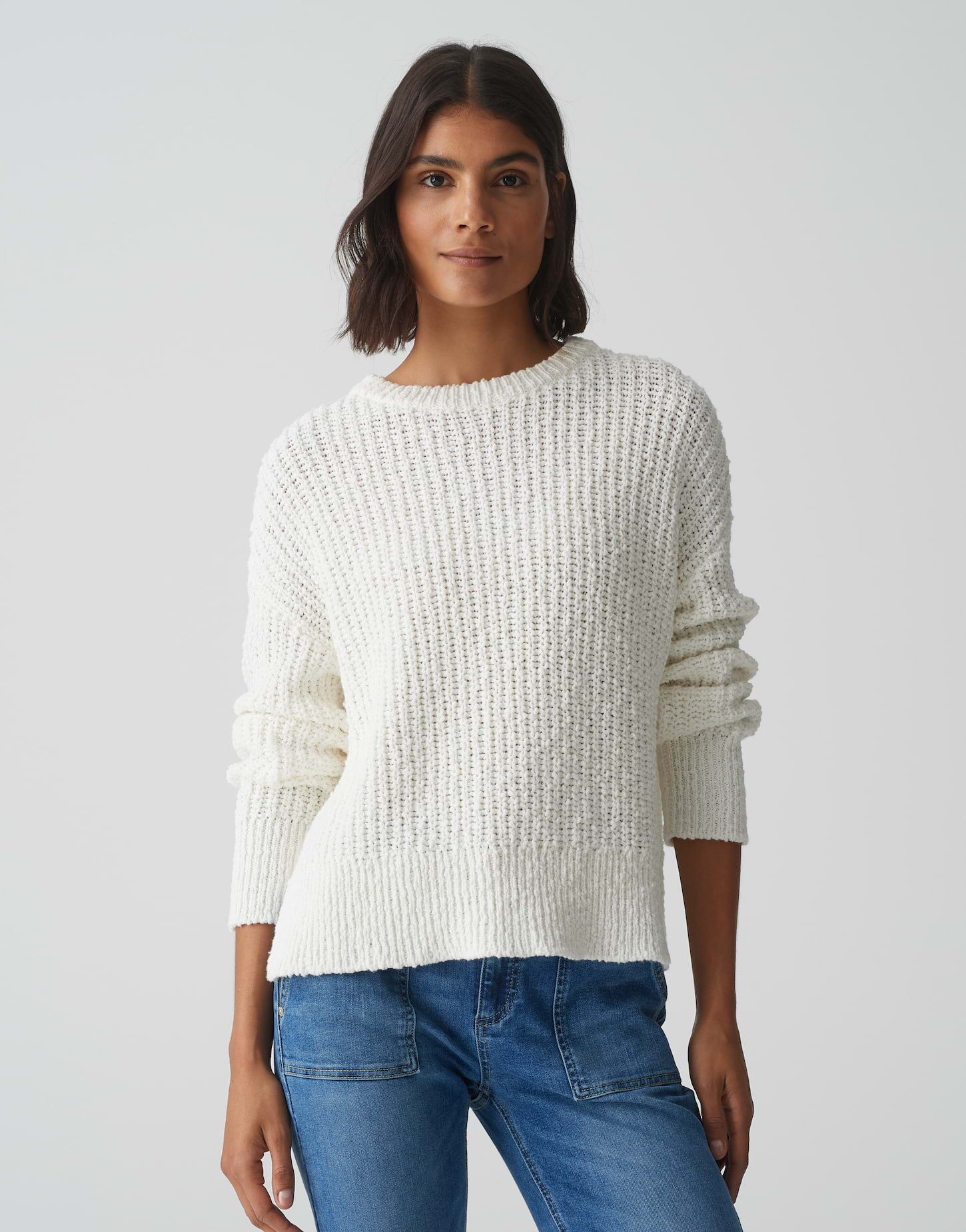 OPUS Strickpullover Polum blue salt günstig online kaufen