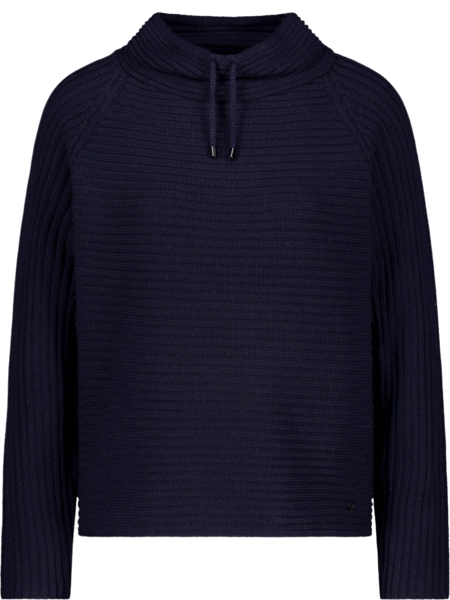 Monari Strickpullover blau,Casual,Polyacryl,Gestreift,Rundhals,Lang,Regular Fit