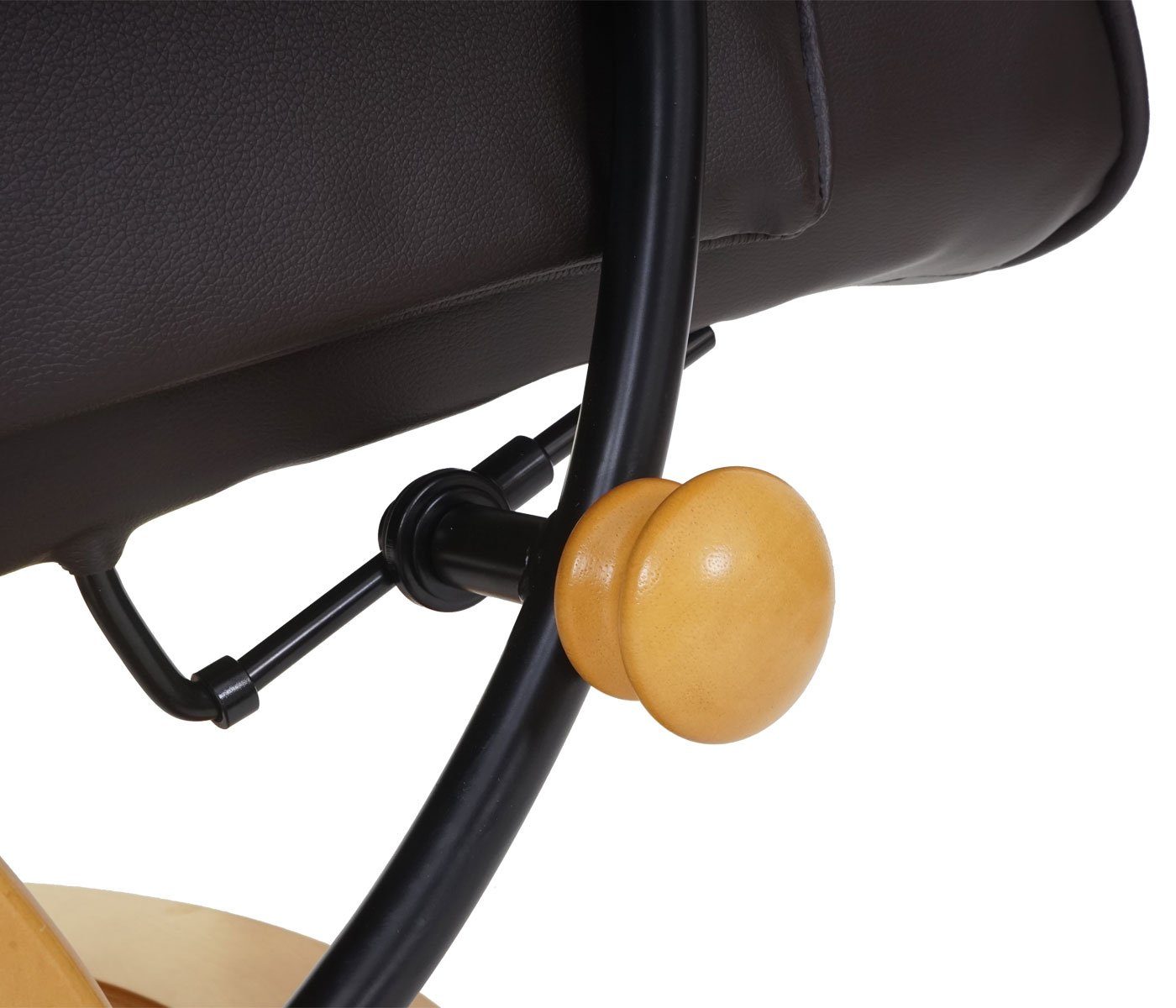 MCA furniture Relaxsessel Edmonton, Dicke Polsterung, Inkl. gepolstertem Fußhocker, Markenware von MCA