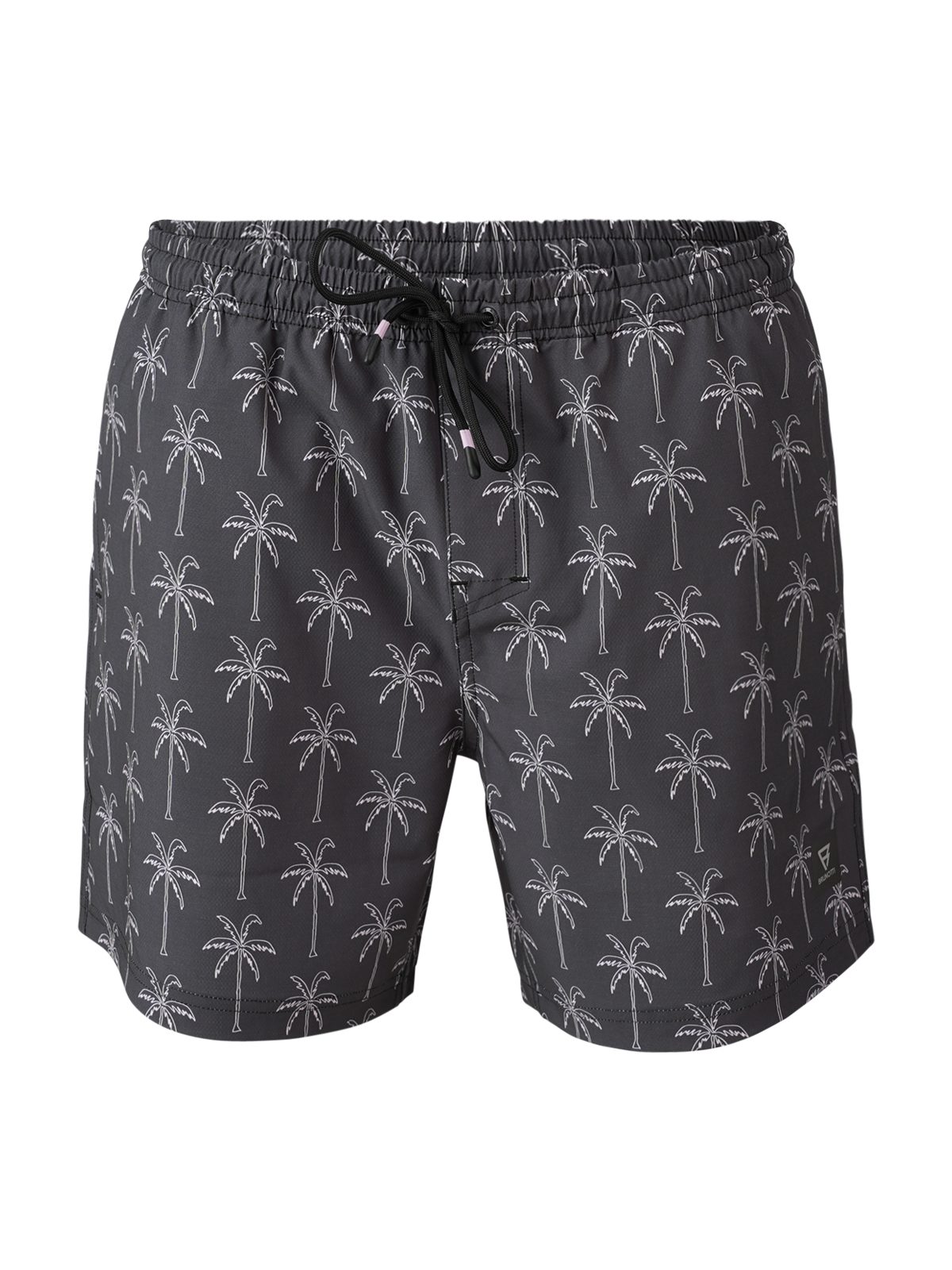 Brunotti Badeshorts Darmin Men Swim Shorts Palmtree Black