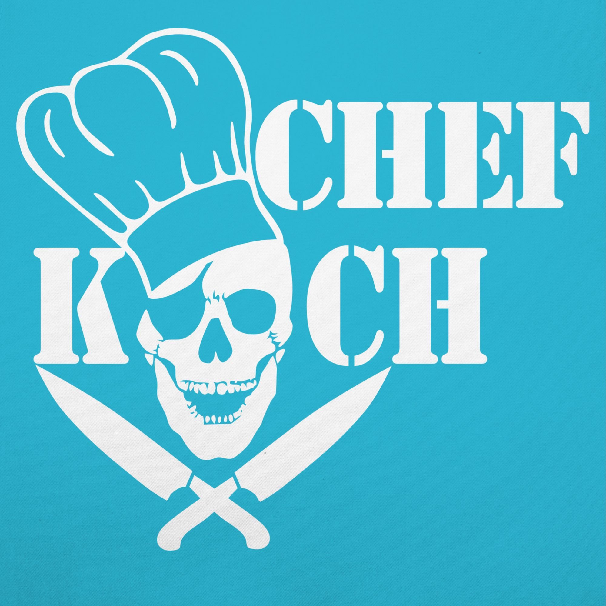 Shirtracer Kochschürze Chefkoch Totenkopf Skull, (1-tlg), günstig online kaufen