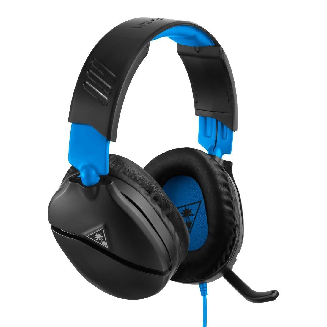 Turtle Beach Recon 70P Gaming-Headset, 40-mm-Lautsprecher für  ausgezeichneten Sound mit klaren Höhen und satten Bässen